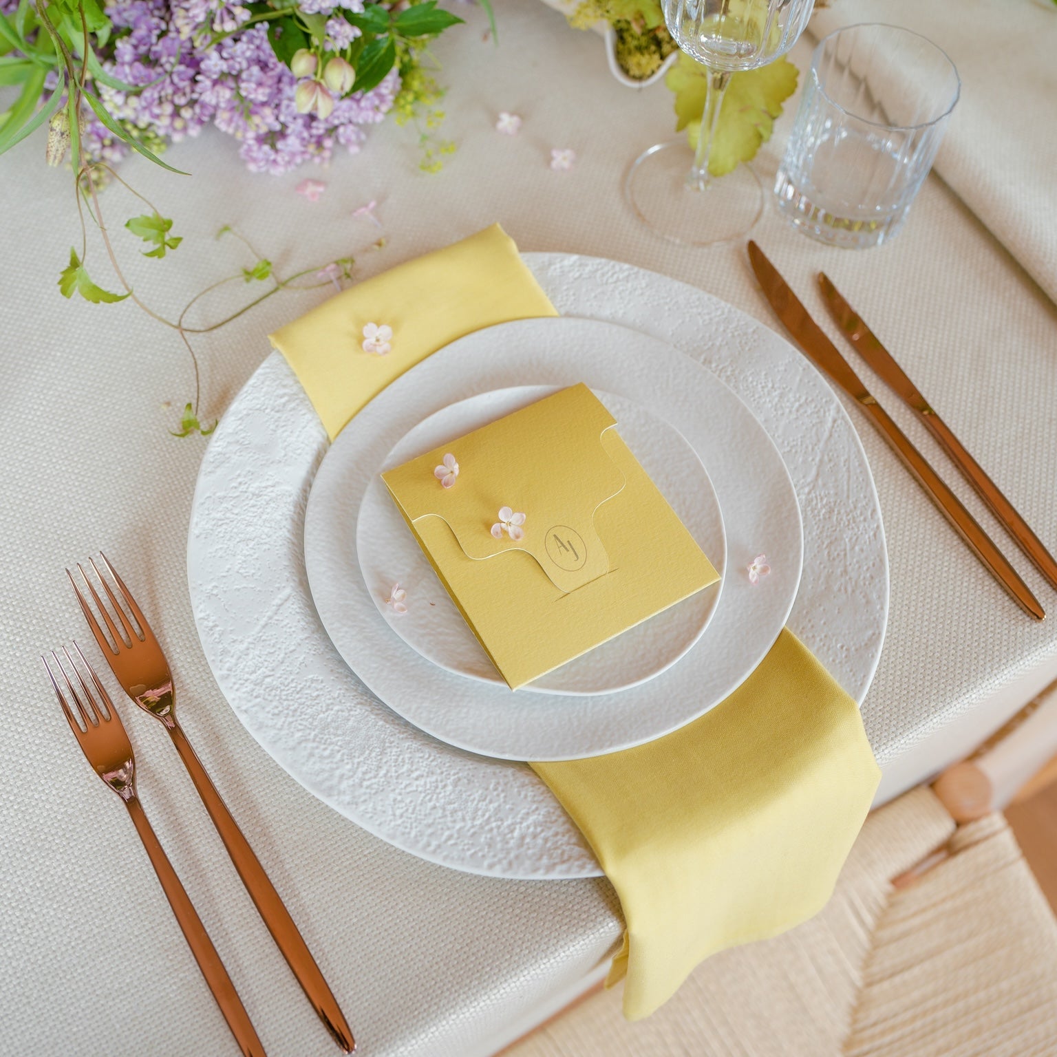 Rent: Margaux Copper Cutlery