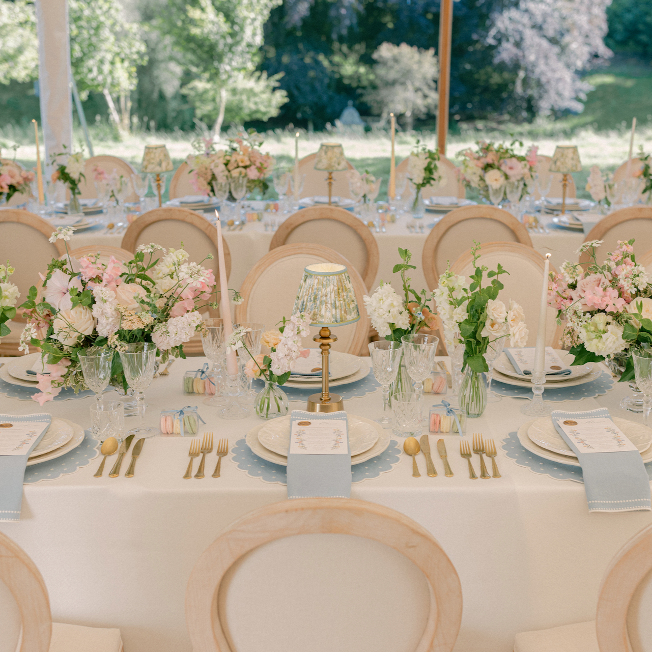 Rent: Daisy Blue Placemat