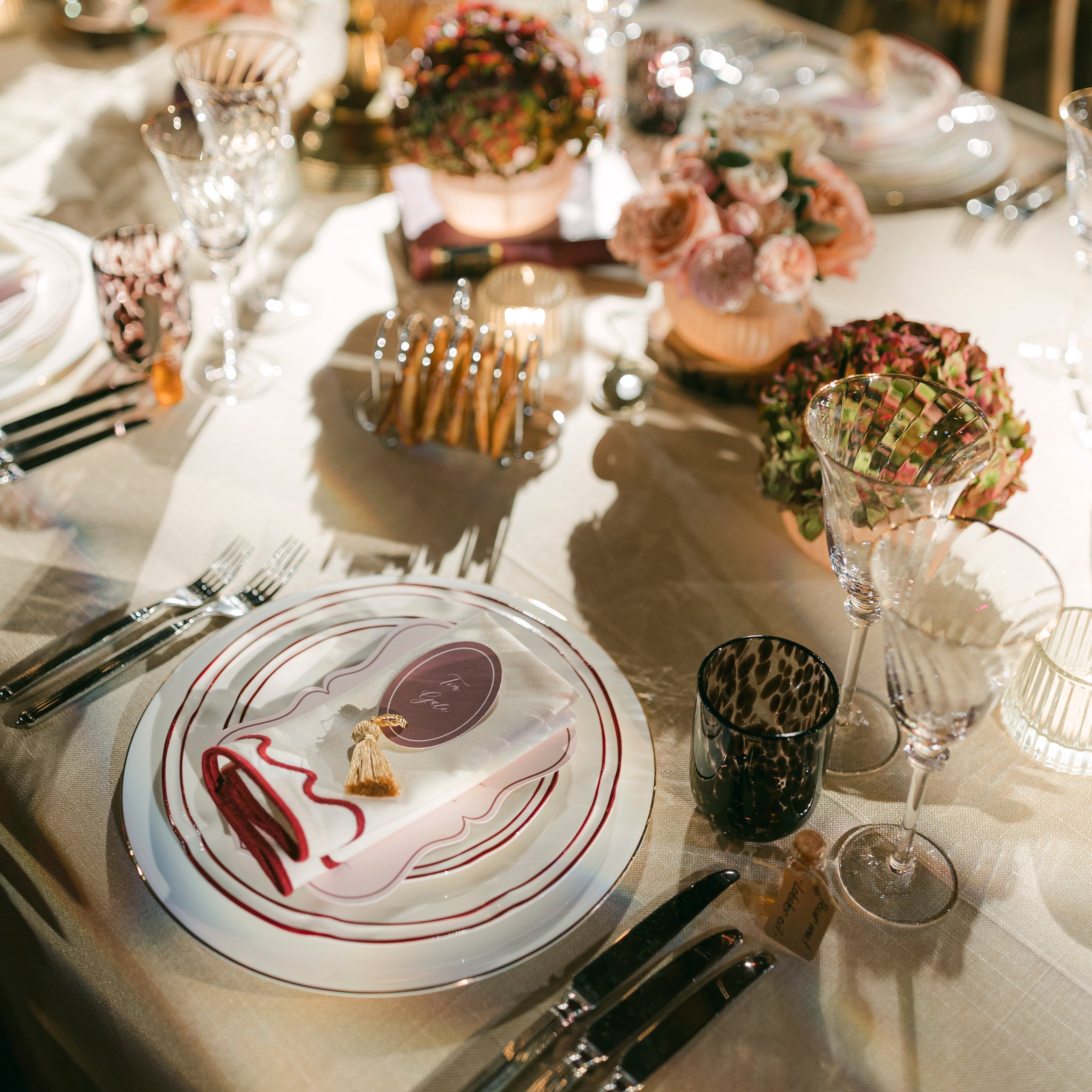 Rent: Provence Burgundy Dinner Plate (26.5cm)