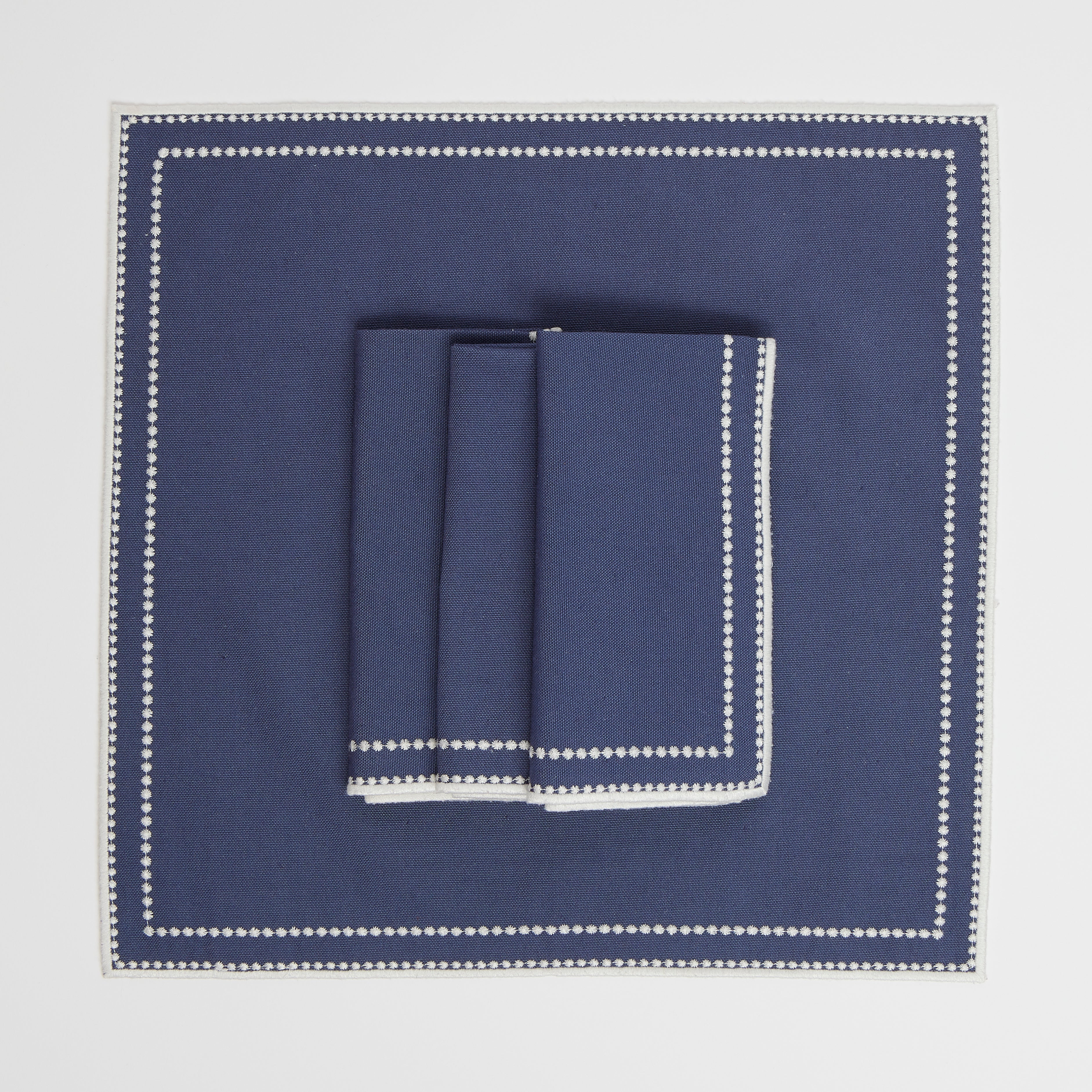 Abigail Blue Napkin (set of 5) - Preloved