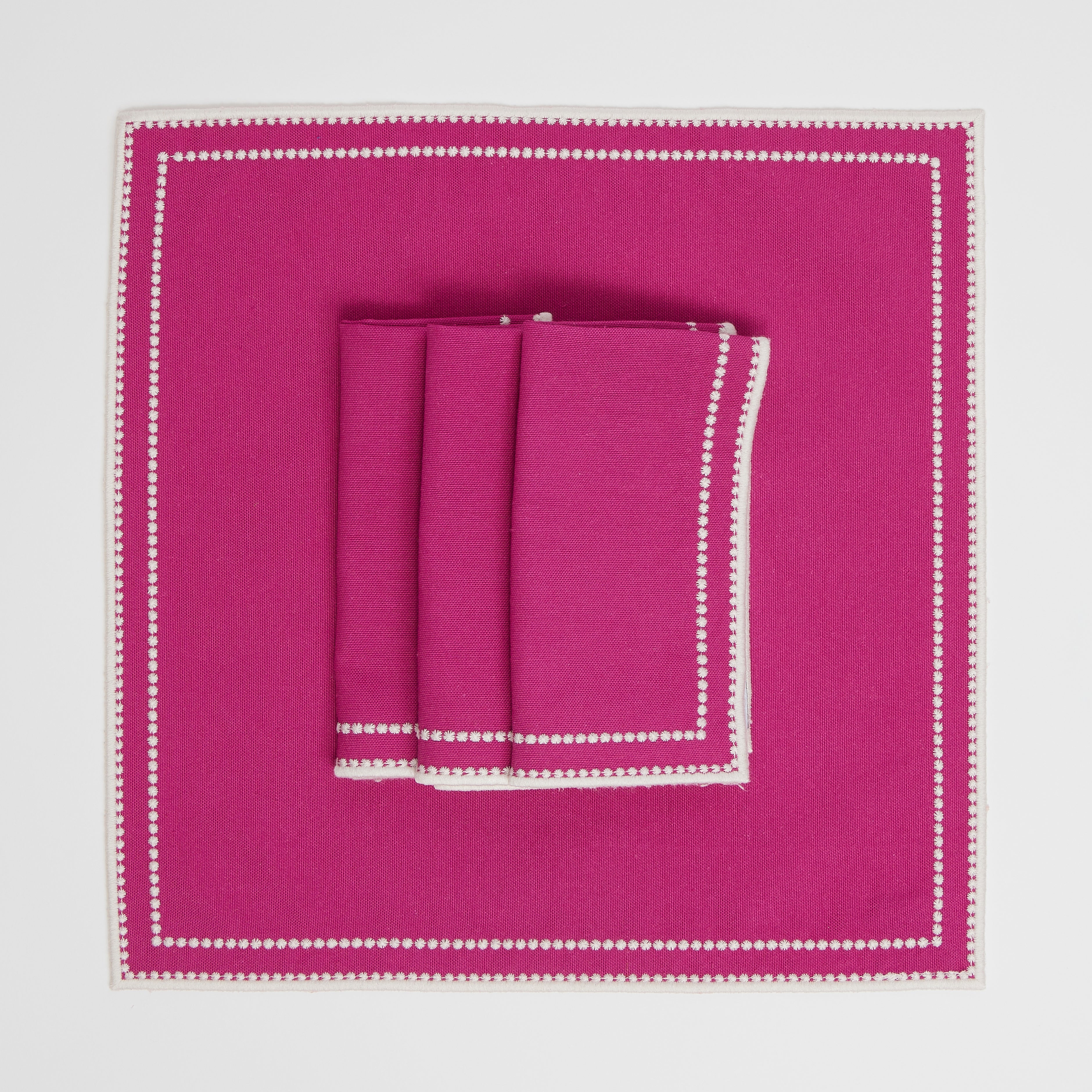 Rent: Abigail Fuchsia Napkin