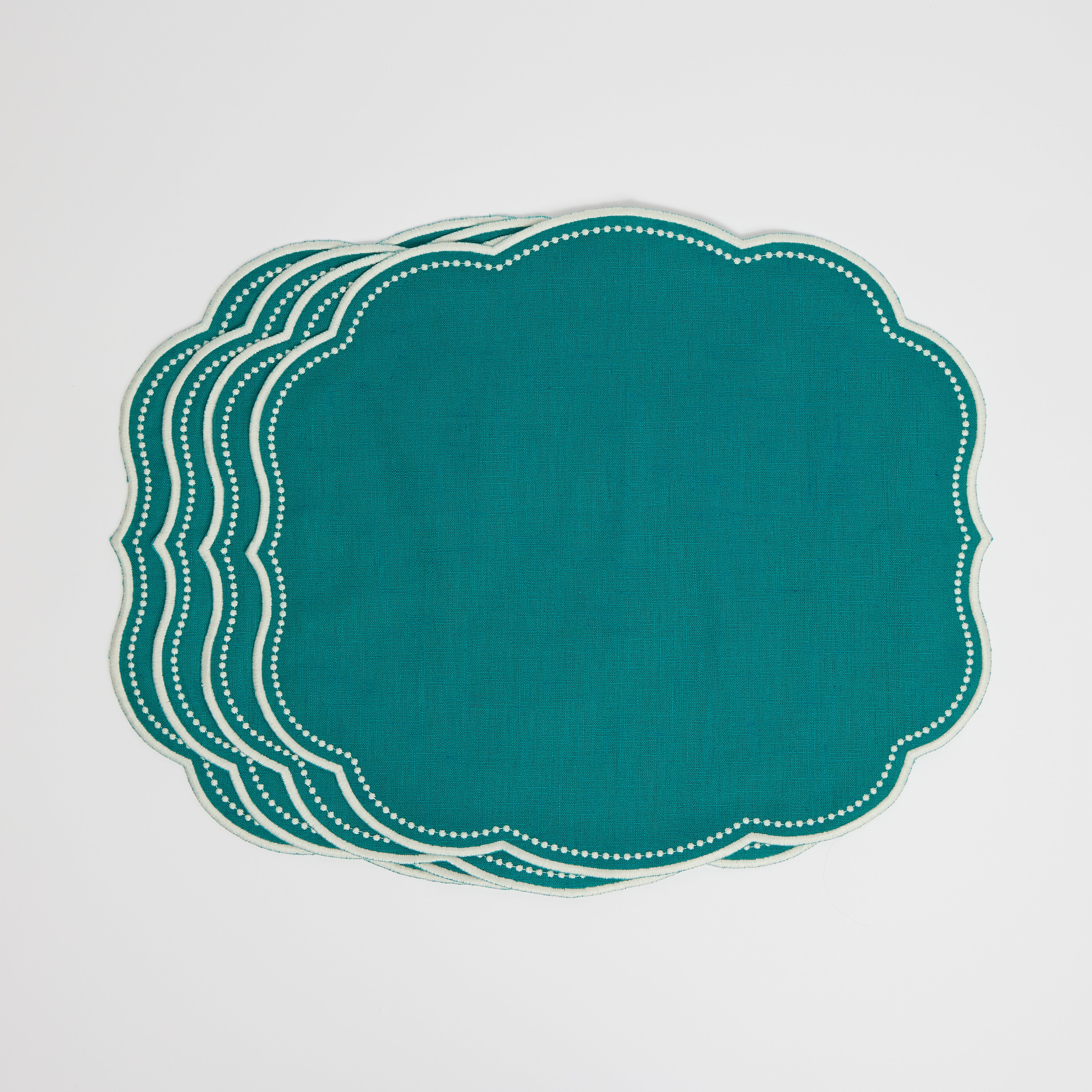 Rent: Margaux Teal Placemats