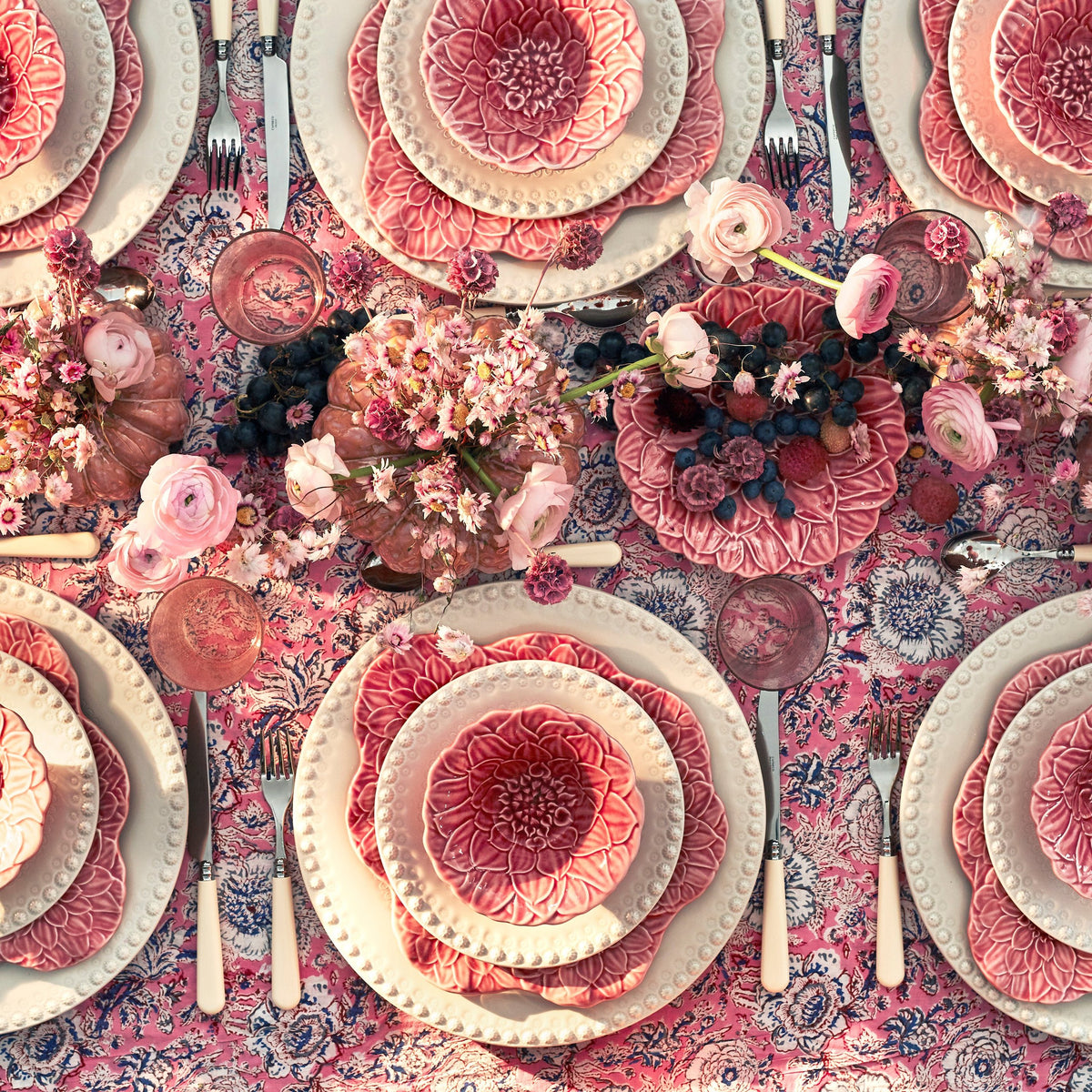 Preloved Sale: Pink Petals Bowls (set of 6) (16cm)