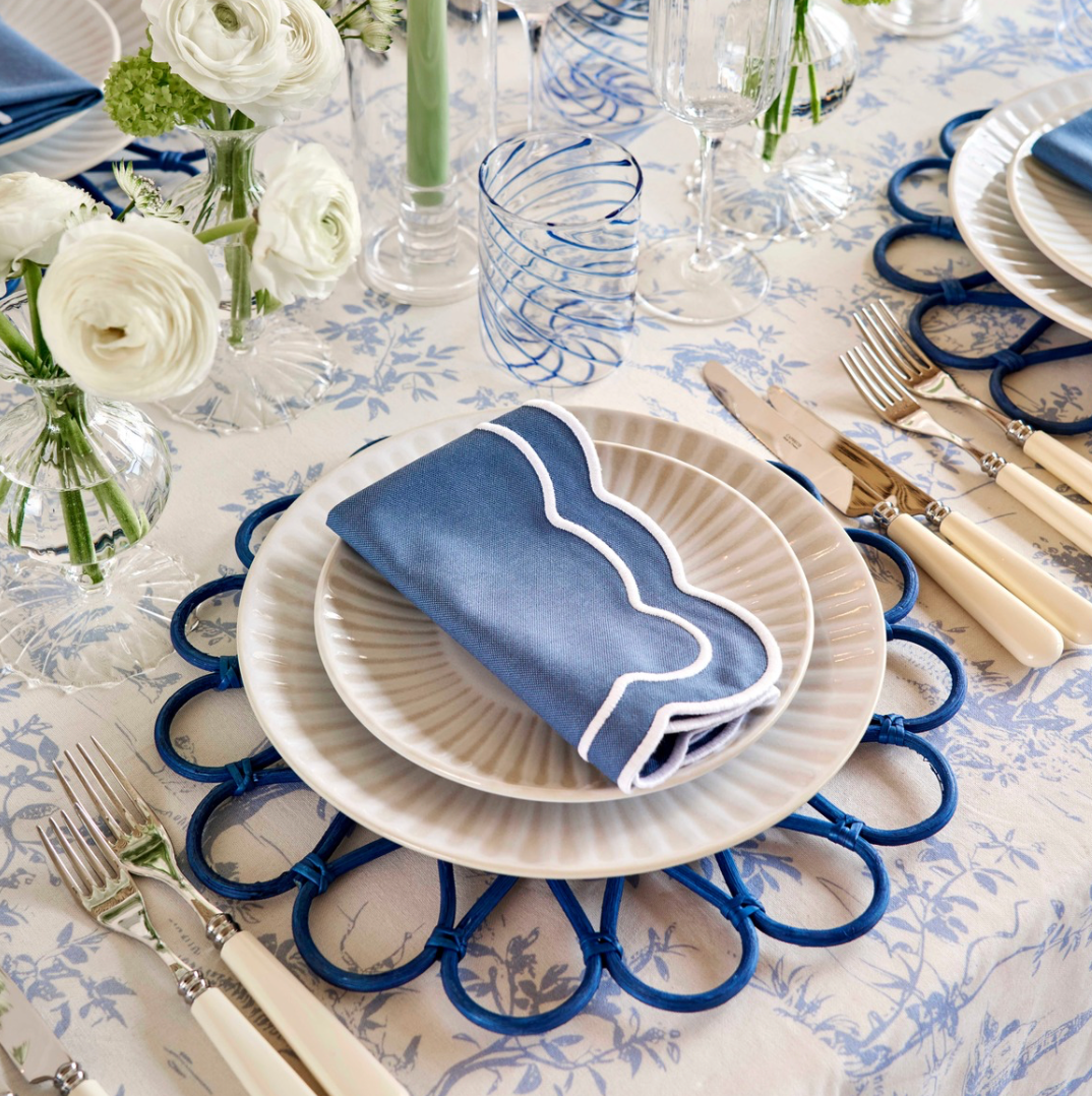 Embroidered Skye Placemats