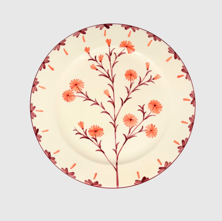 Winchester Orange Dinner Plates (Set of 10)