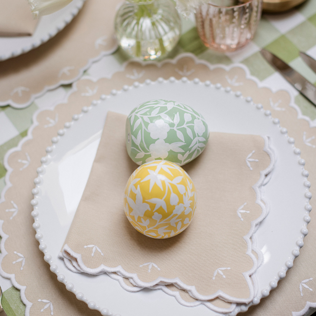 Embroidered Sienna Napkins (set of 4)