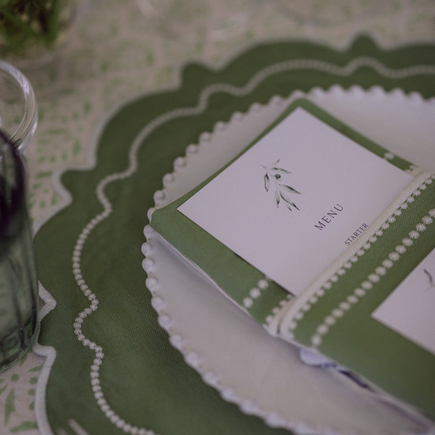 Rent: Abigail Green Napkin