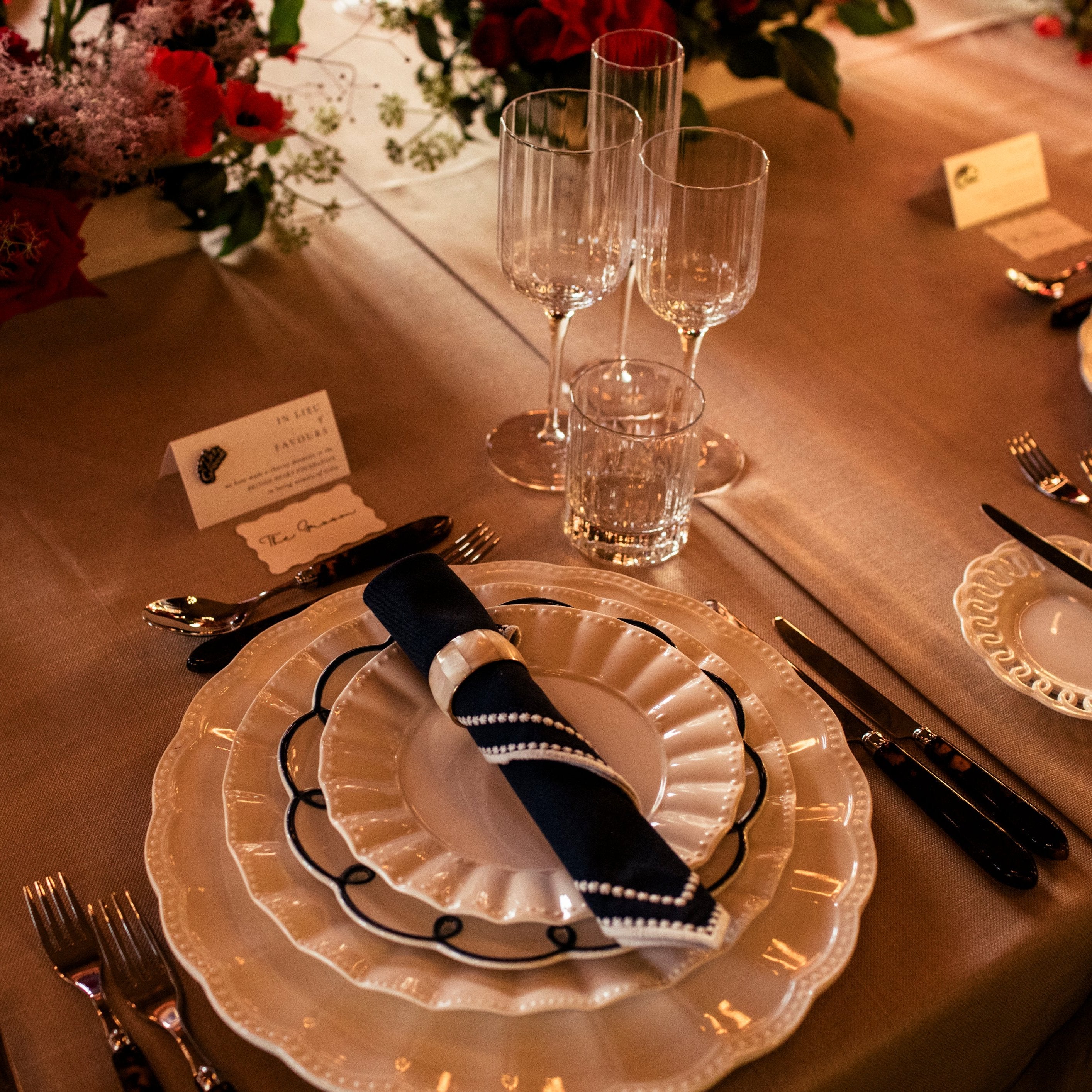Rent: Ducale White Dessert (22cm)