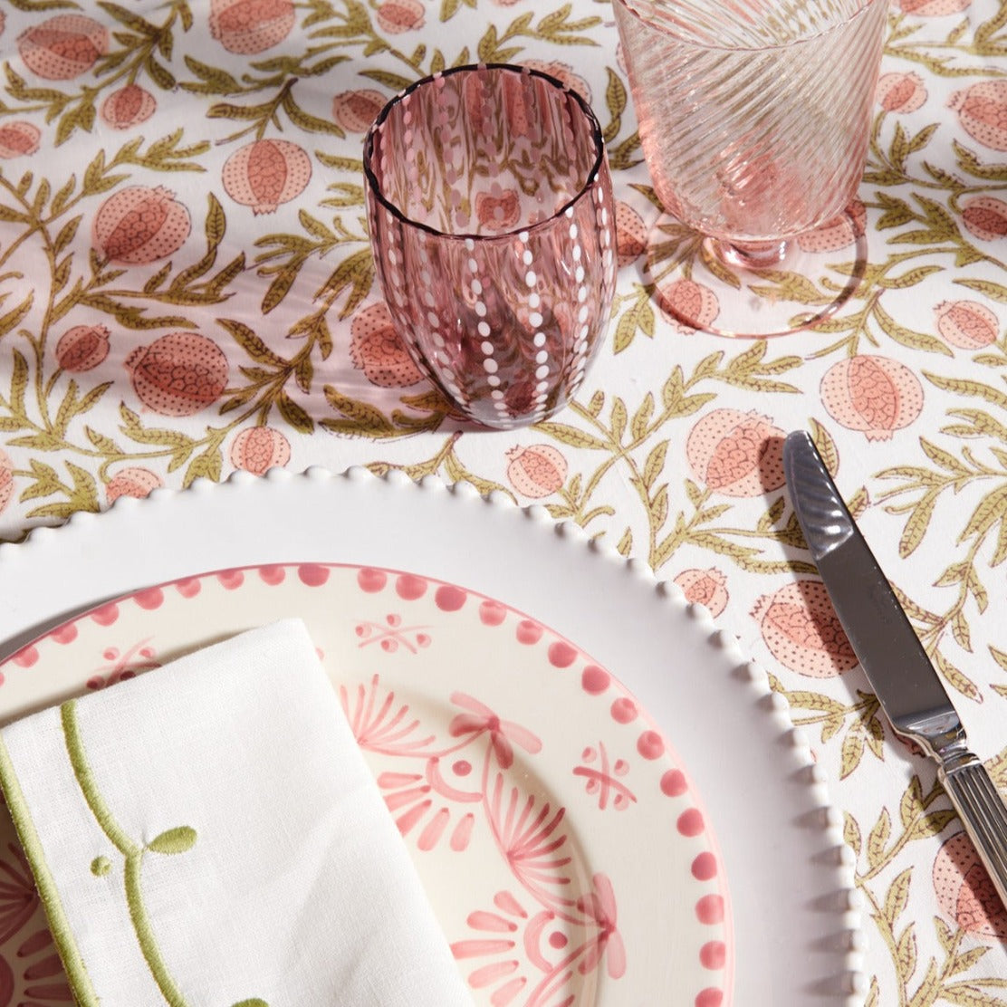 Pink Alana Pomegranate - Tablecloth
