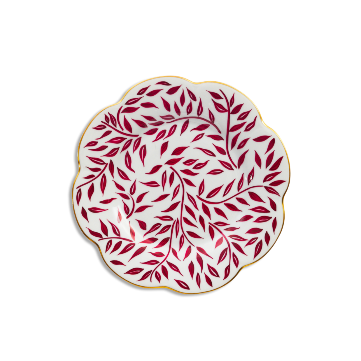 Rent: Burgundy Leaves Set From