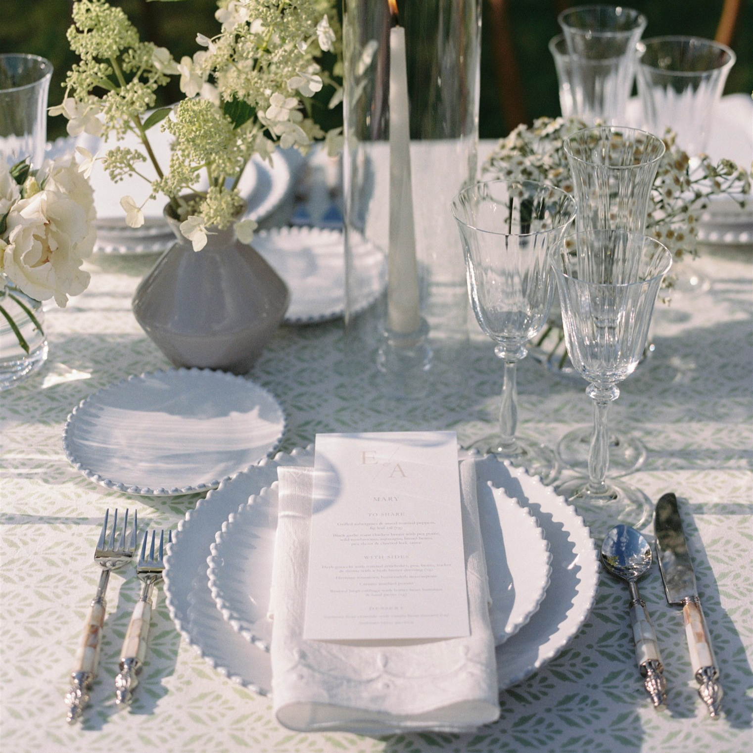 Rent: Pearl Dessert Plate (22cm)