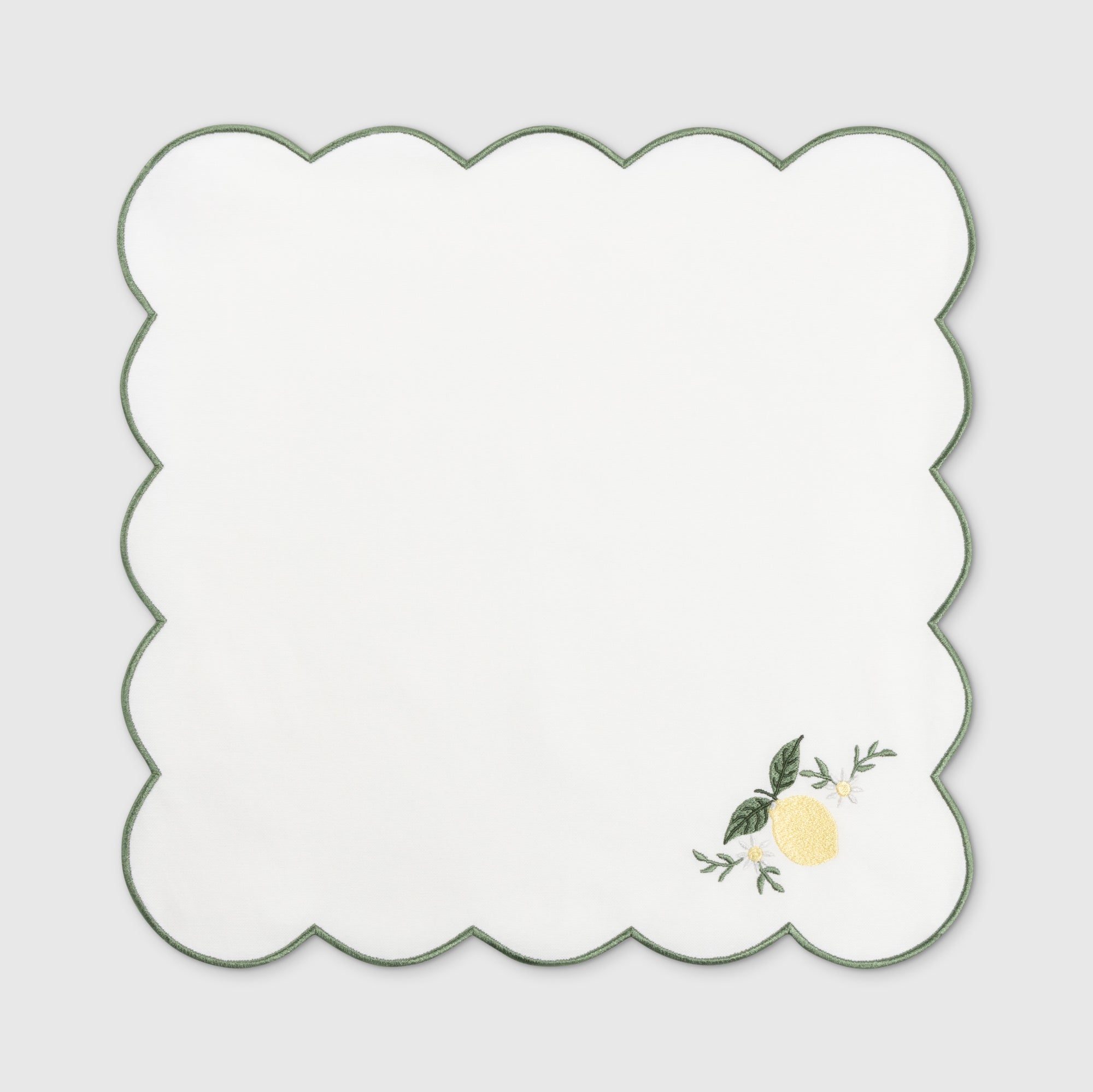 Ischia Lemon Napkin (set of 9) - Preloved