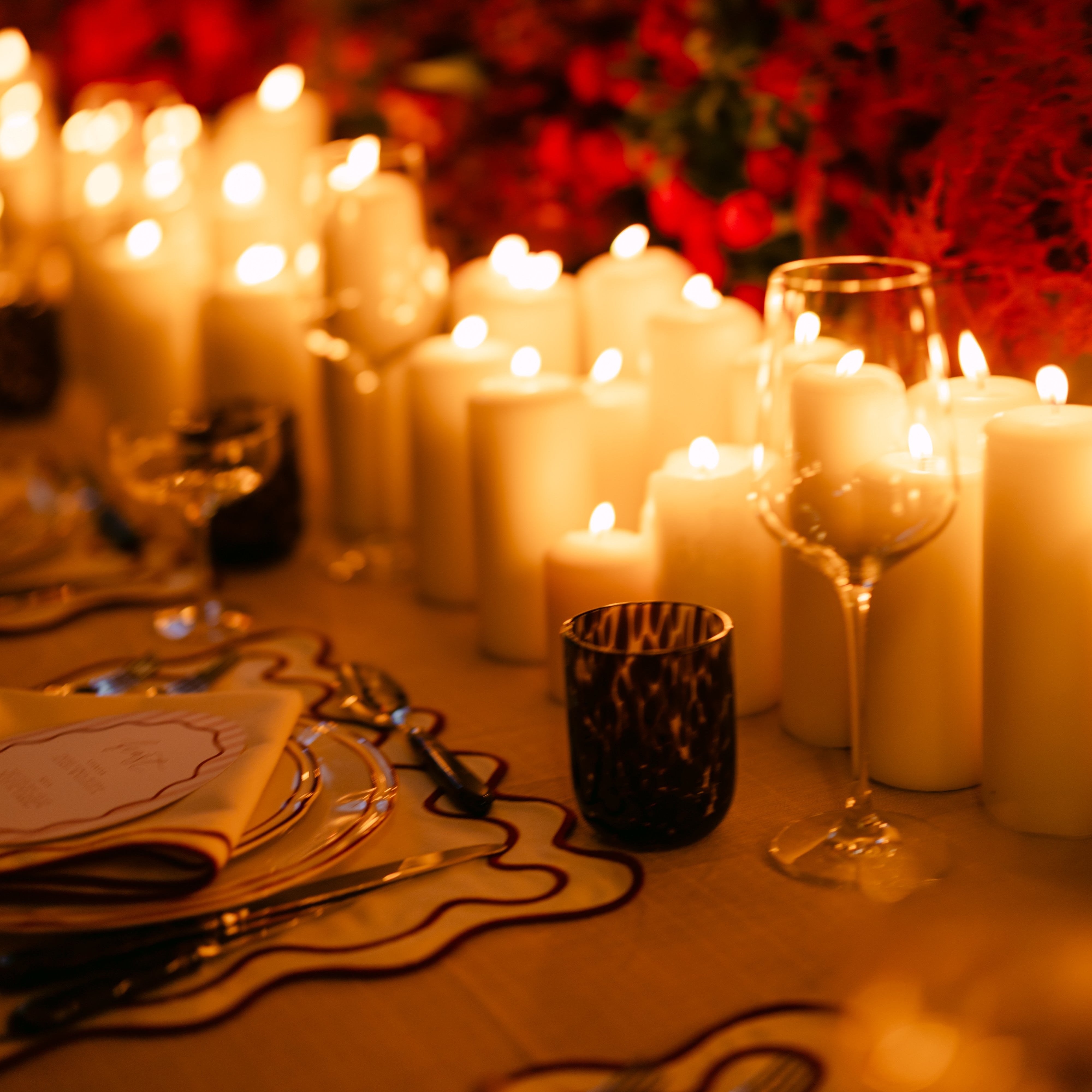 Rent: Dappled Burgundy Glass