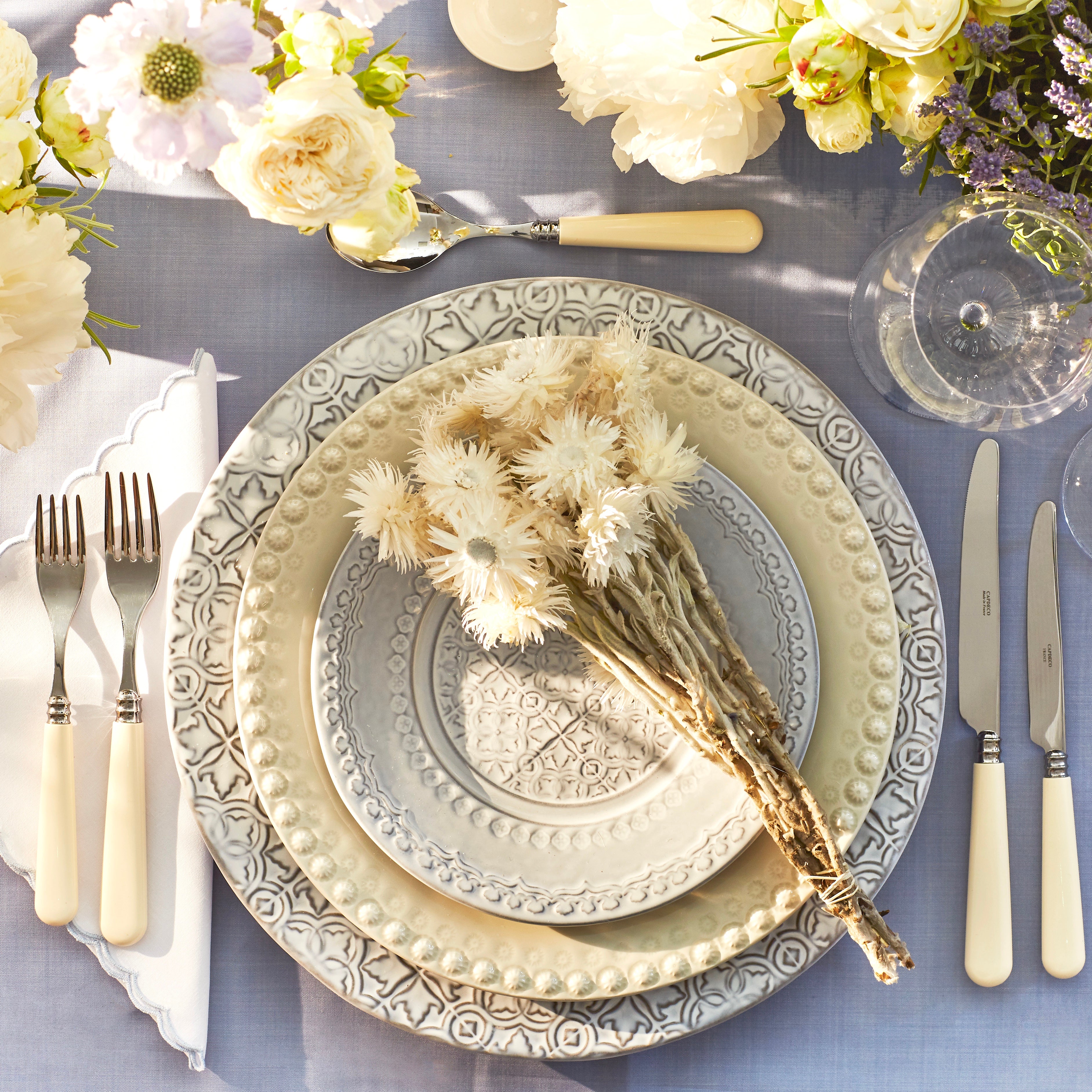 Ivory Cutlery (5 piece set)