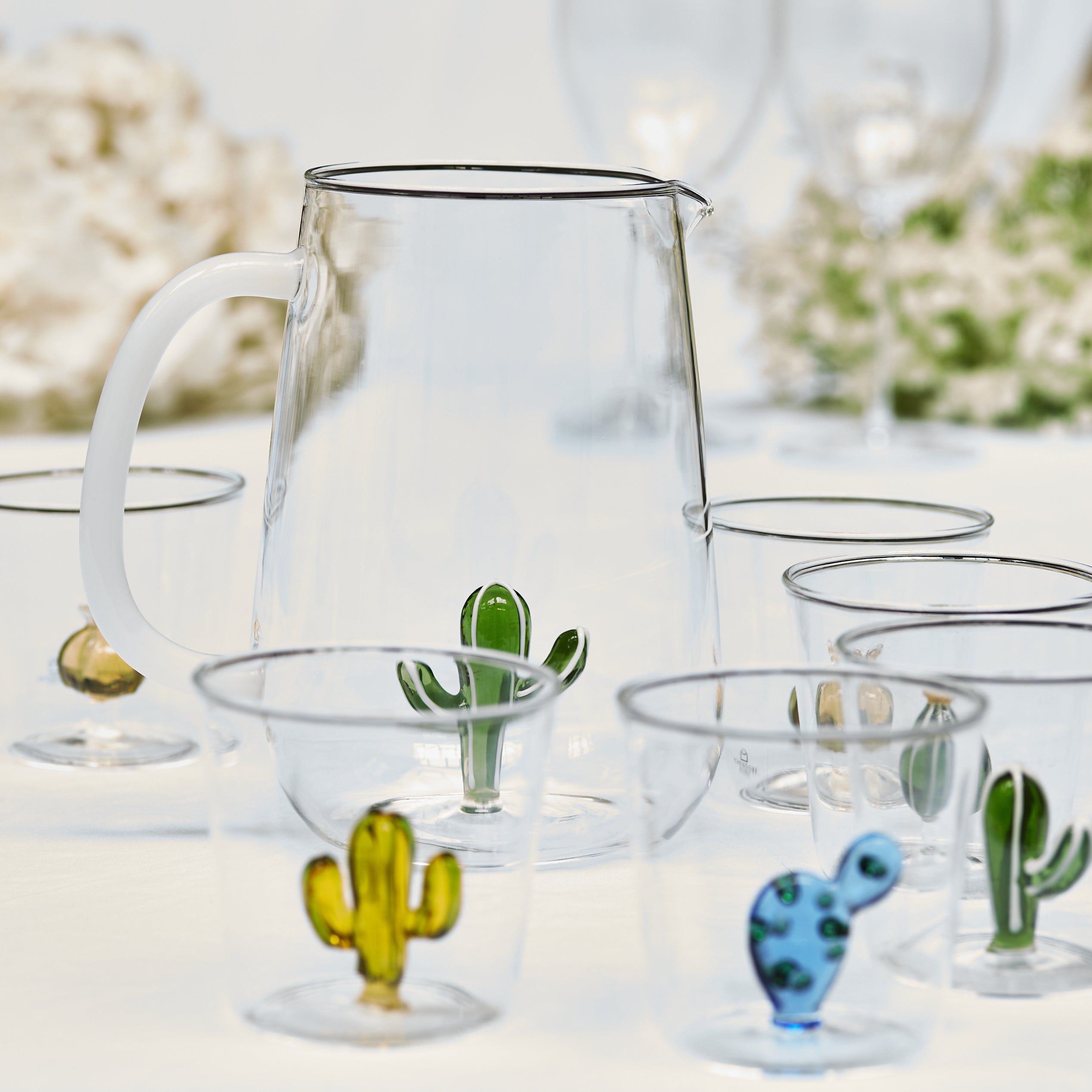 Margarita Cactus Glasses (set of 6)
