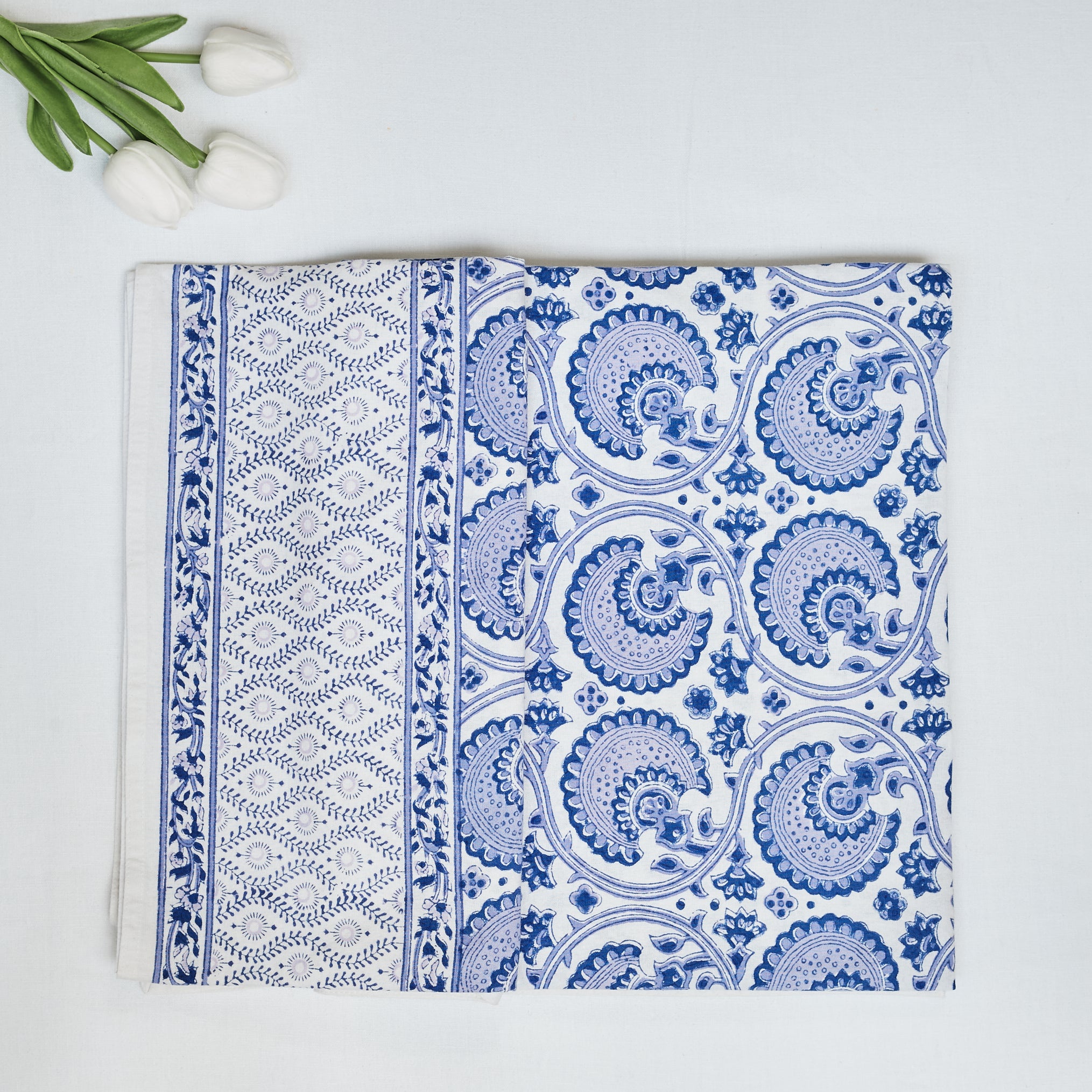 Darcey Blue Tablecloth - 150x250cm