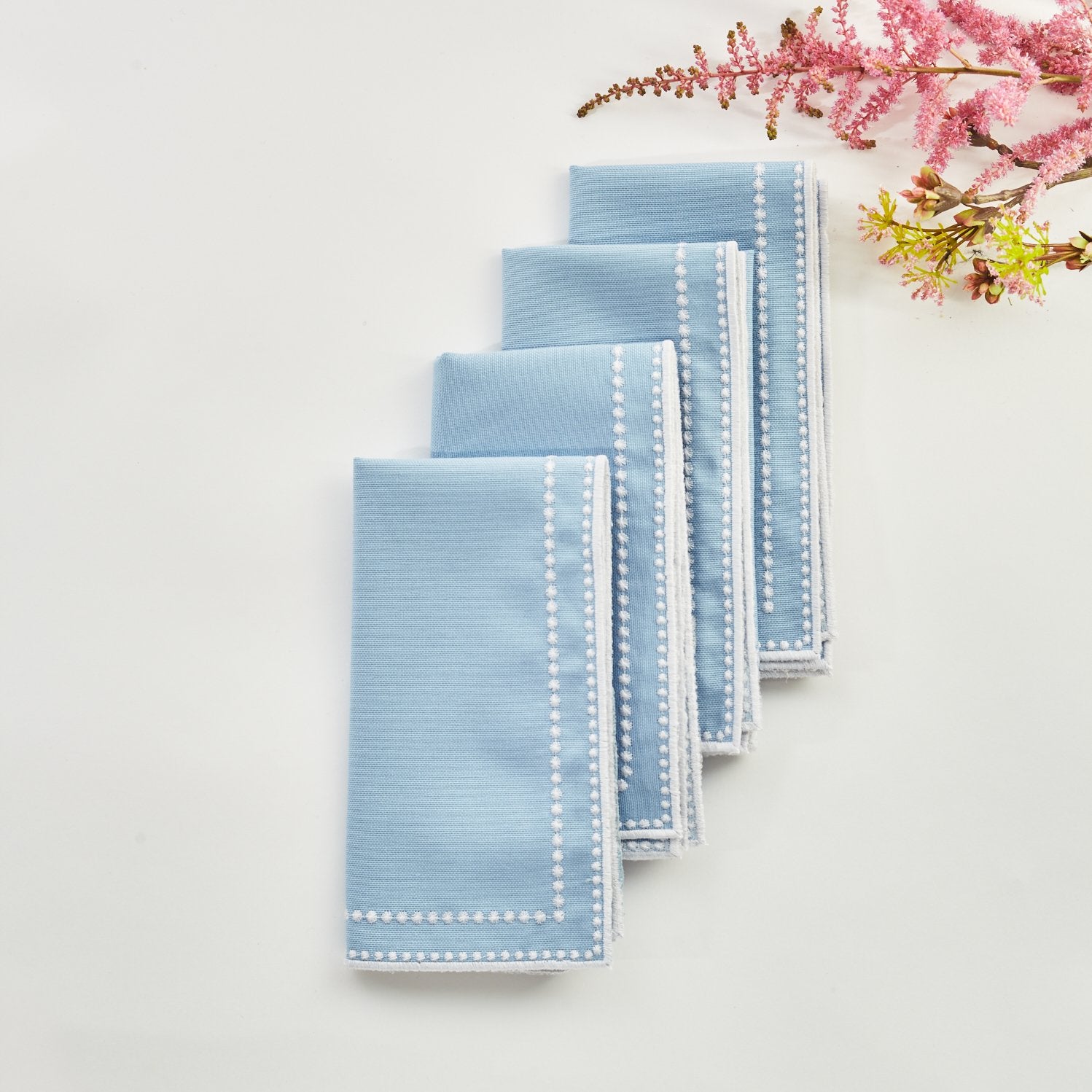 Rent: Daisy Blue Napkin