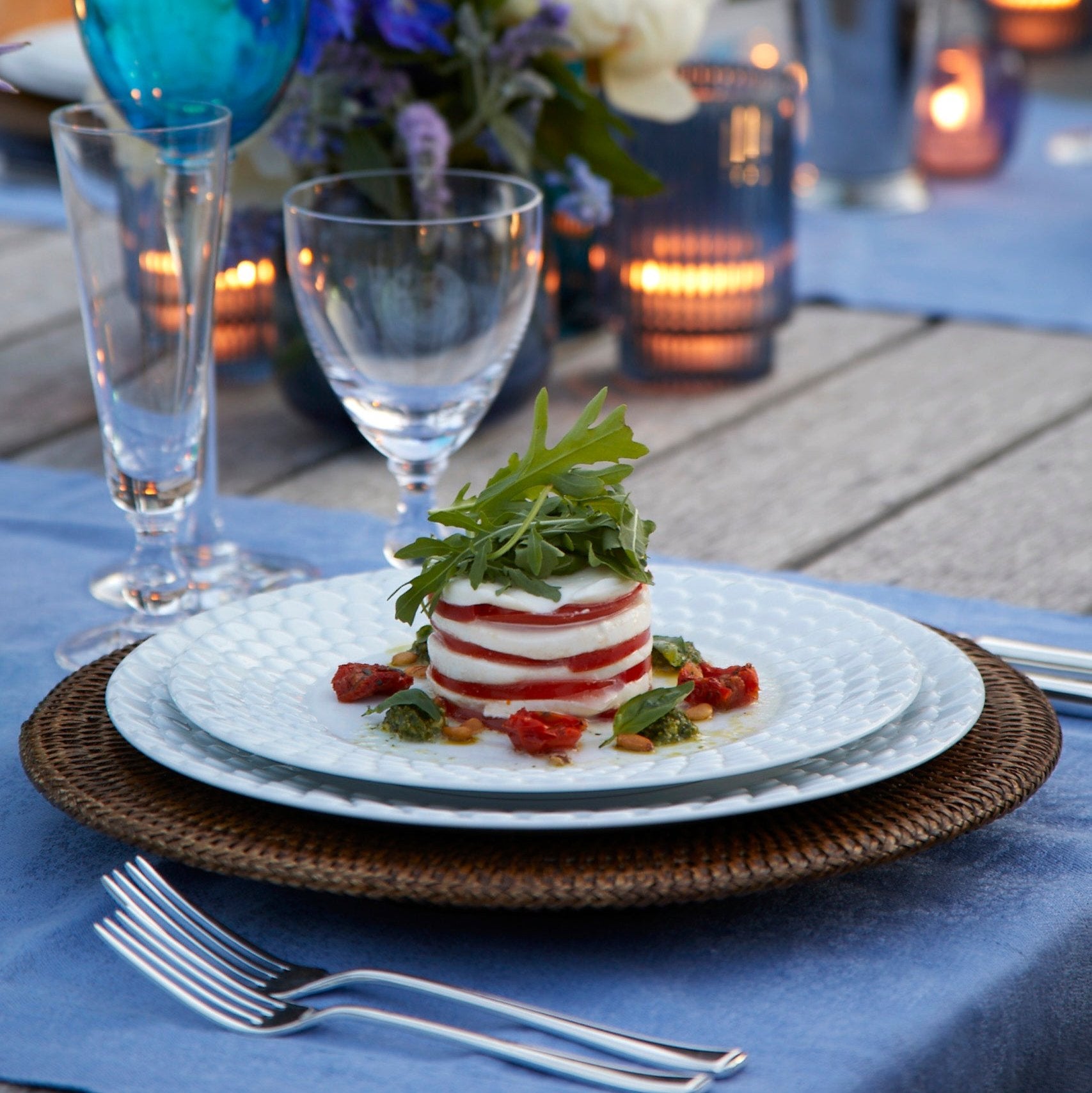 Rent: L'Objet Aegean White Dinner (27cm)