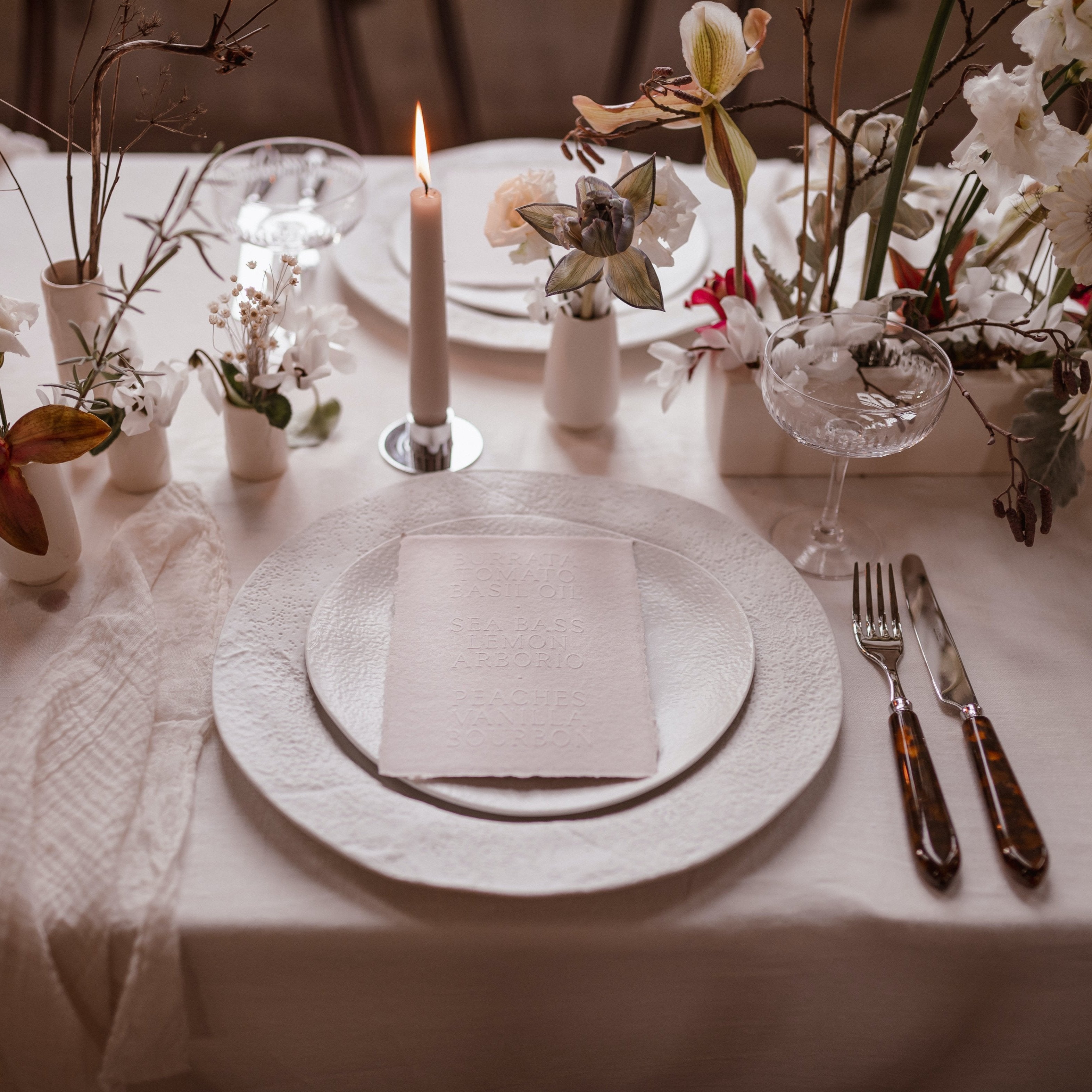 Rent: Olympia White Dinner Plate (29cm)