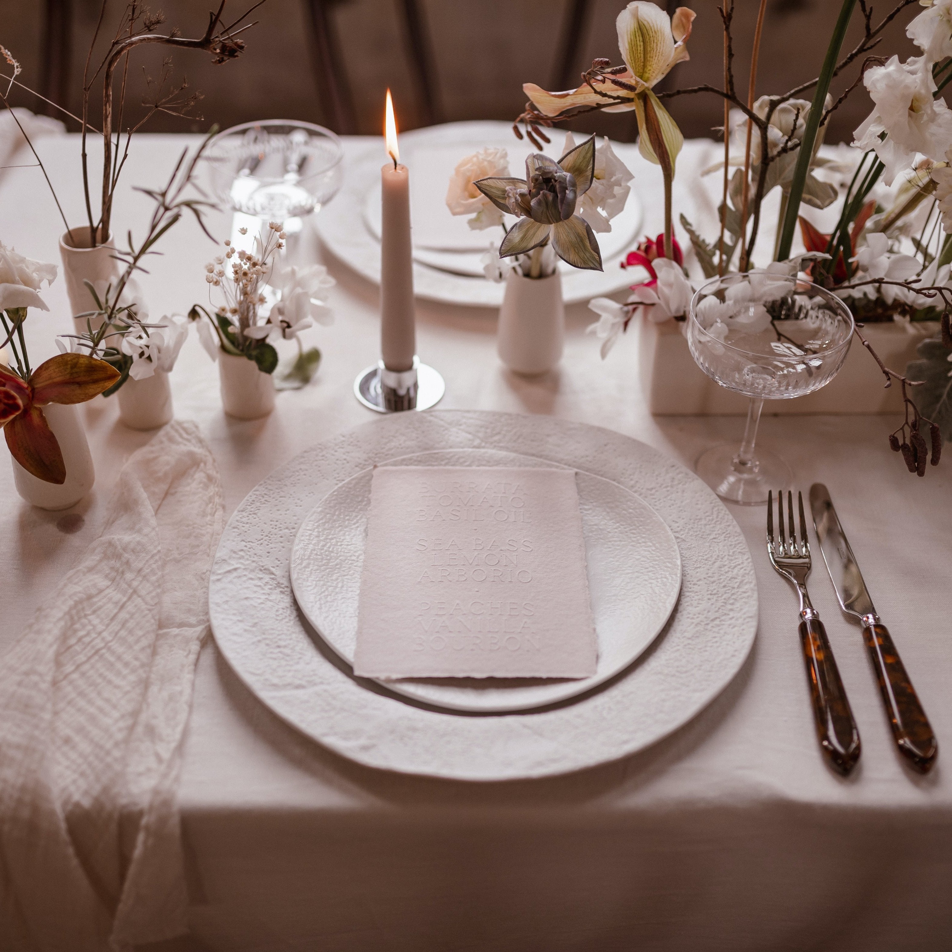 Rent: Olympia White Dessert Plate (21cm)