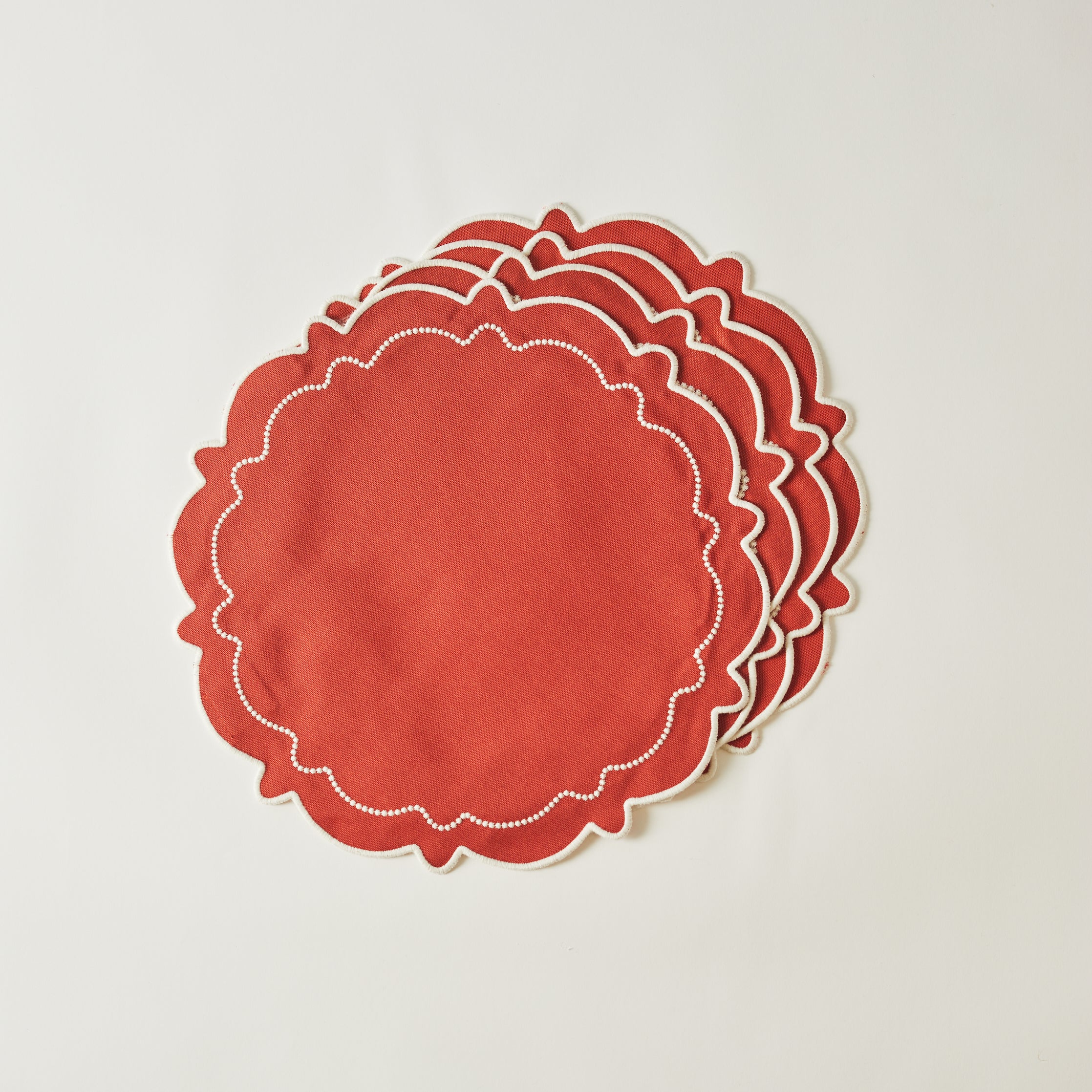 Rent: Burnt Orange Placemat (40cm)