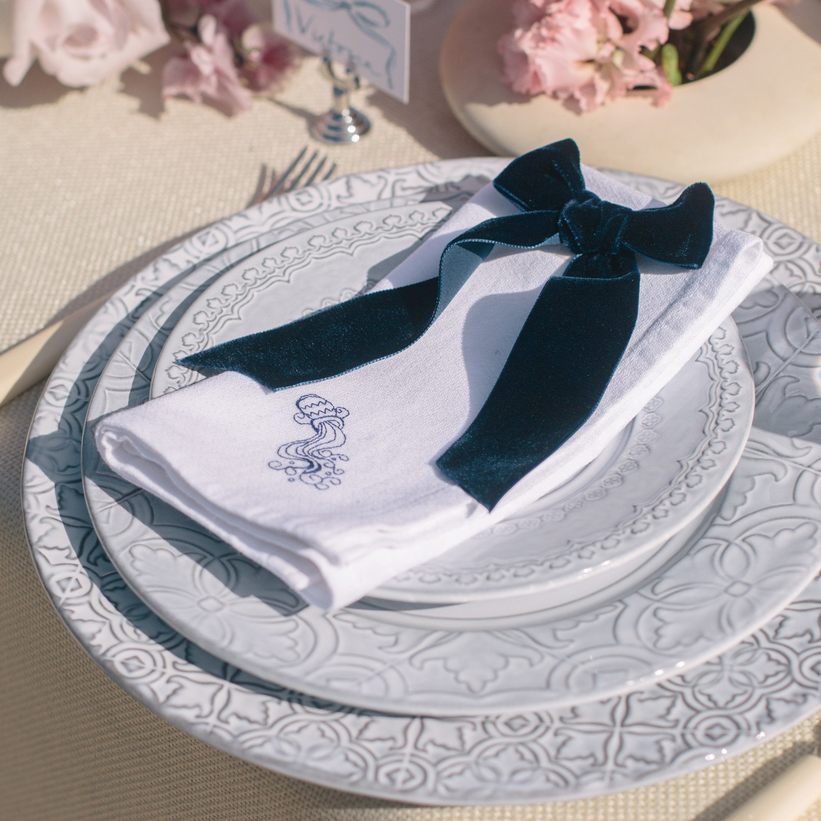 Rent: Portuguese Antique Blue Charger