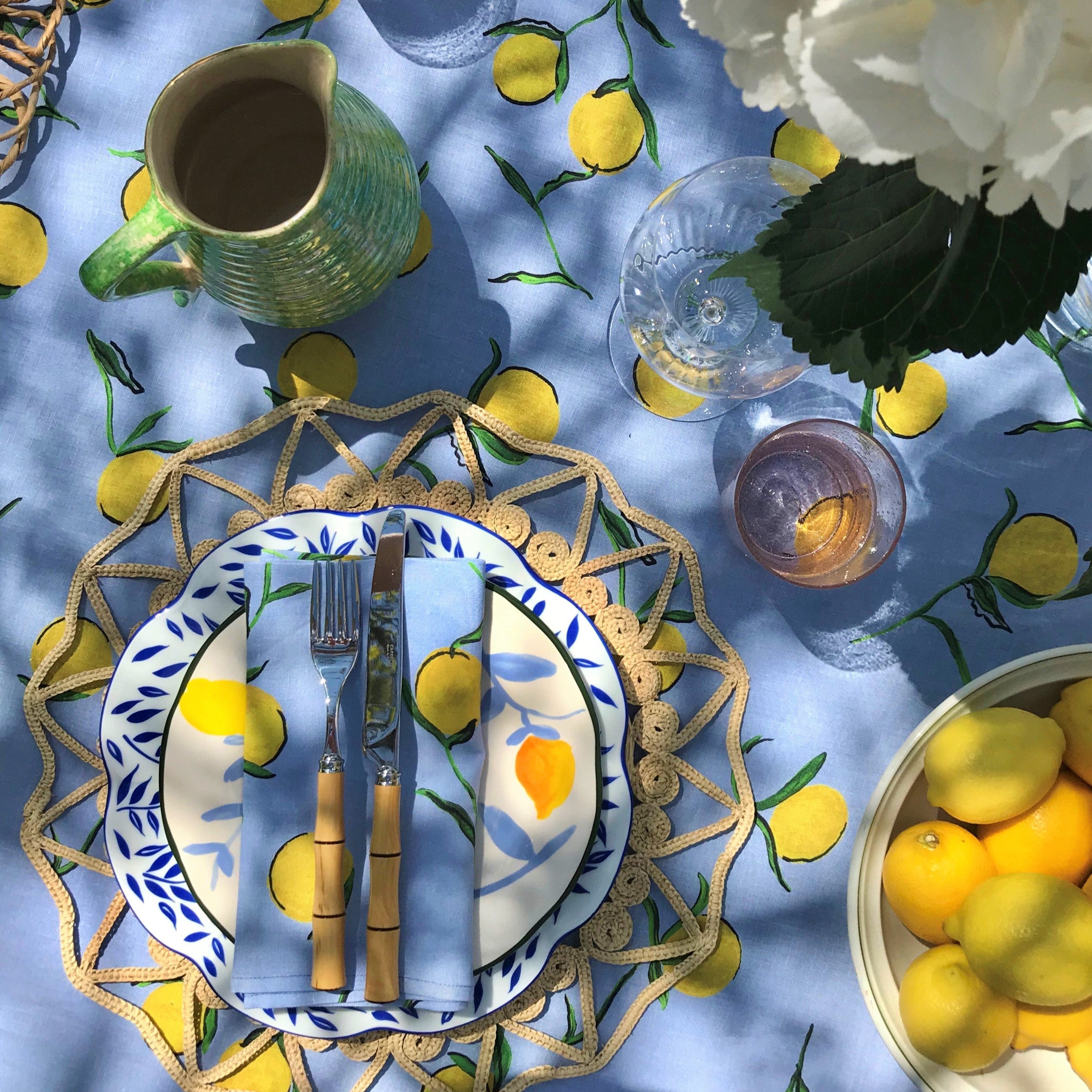 Rent: Blue Leaves Dinner (28cm)
