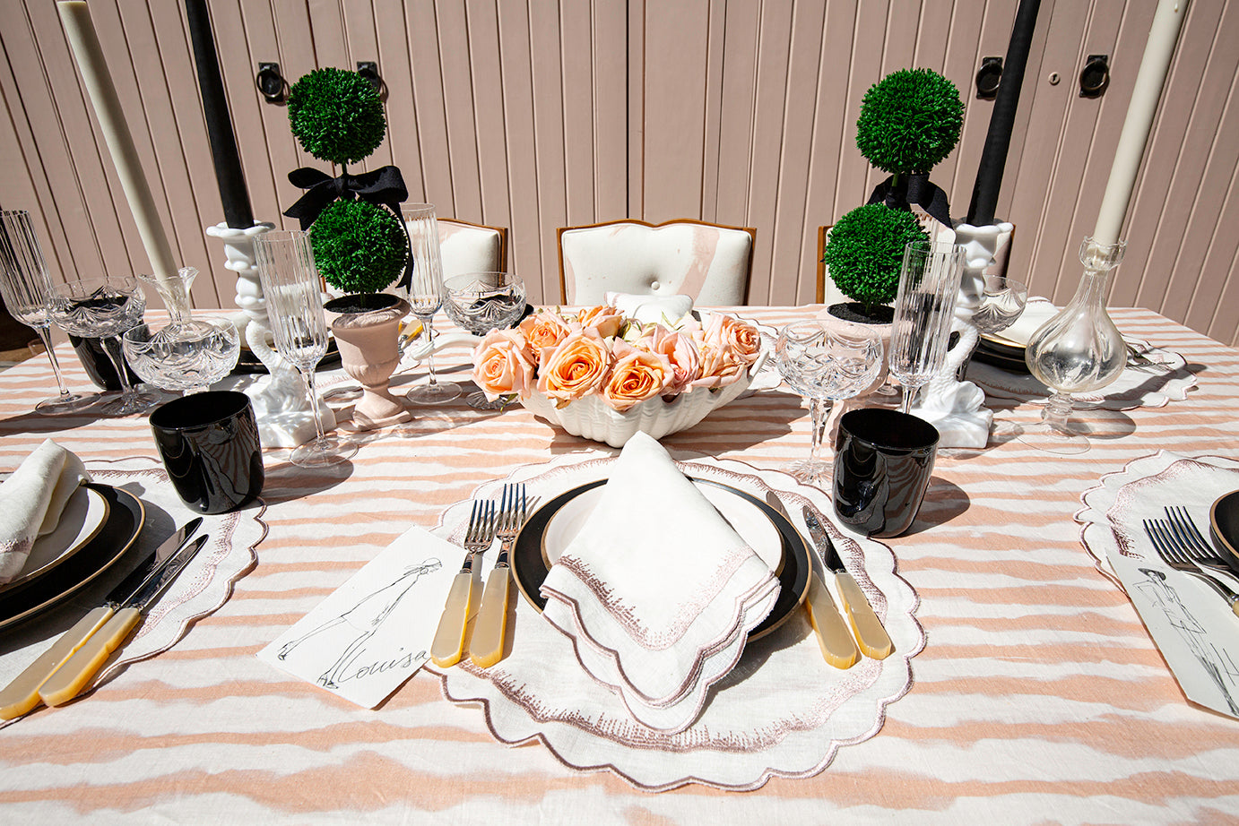 Anna Mason x Maison Margaux 'Florence' - Placemat & Napkin (set of 2)