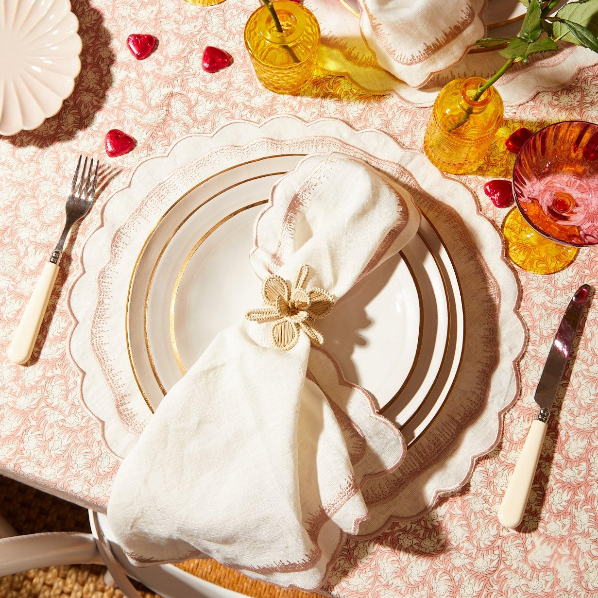 Anna Mason x Maison Margaux 'Florence' - Placemat & Napkin (set of 2)