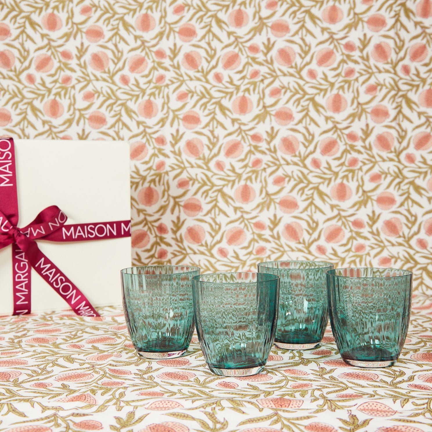 Rent: Jewel Green Water Glass