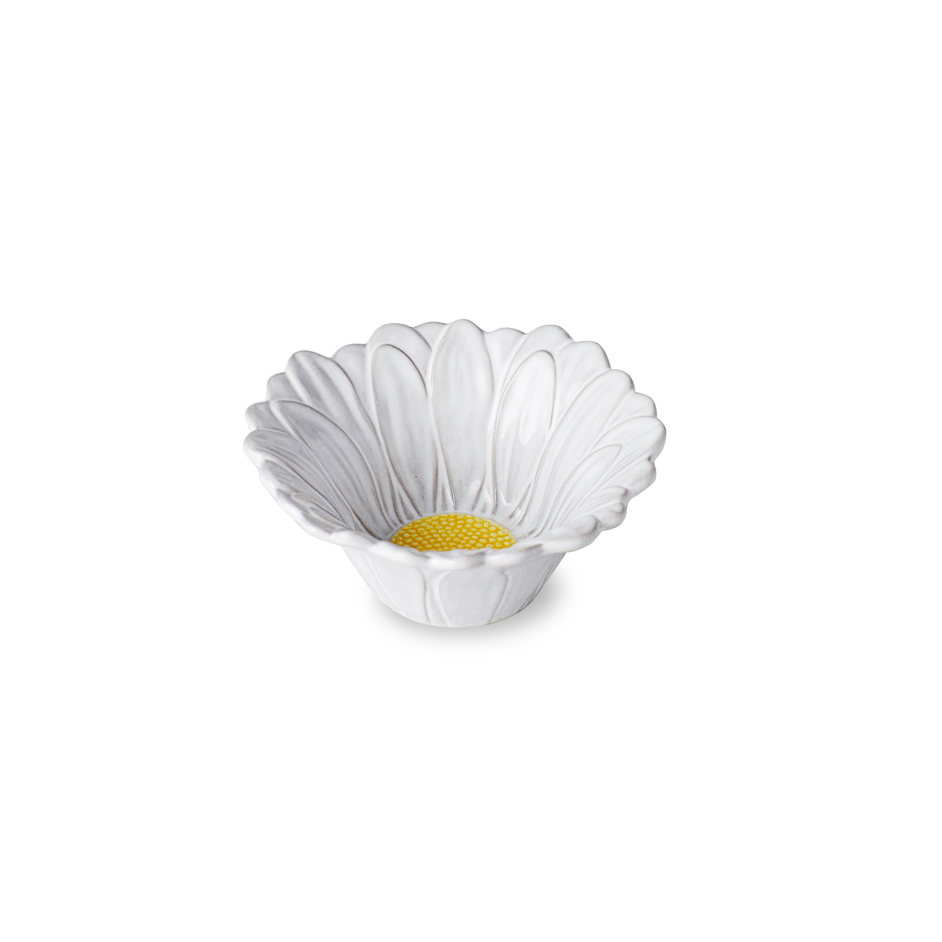 Rent: White Daisy Bowl