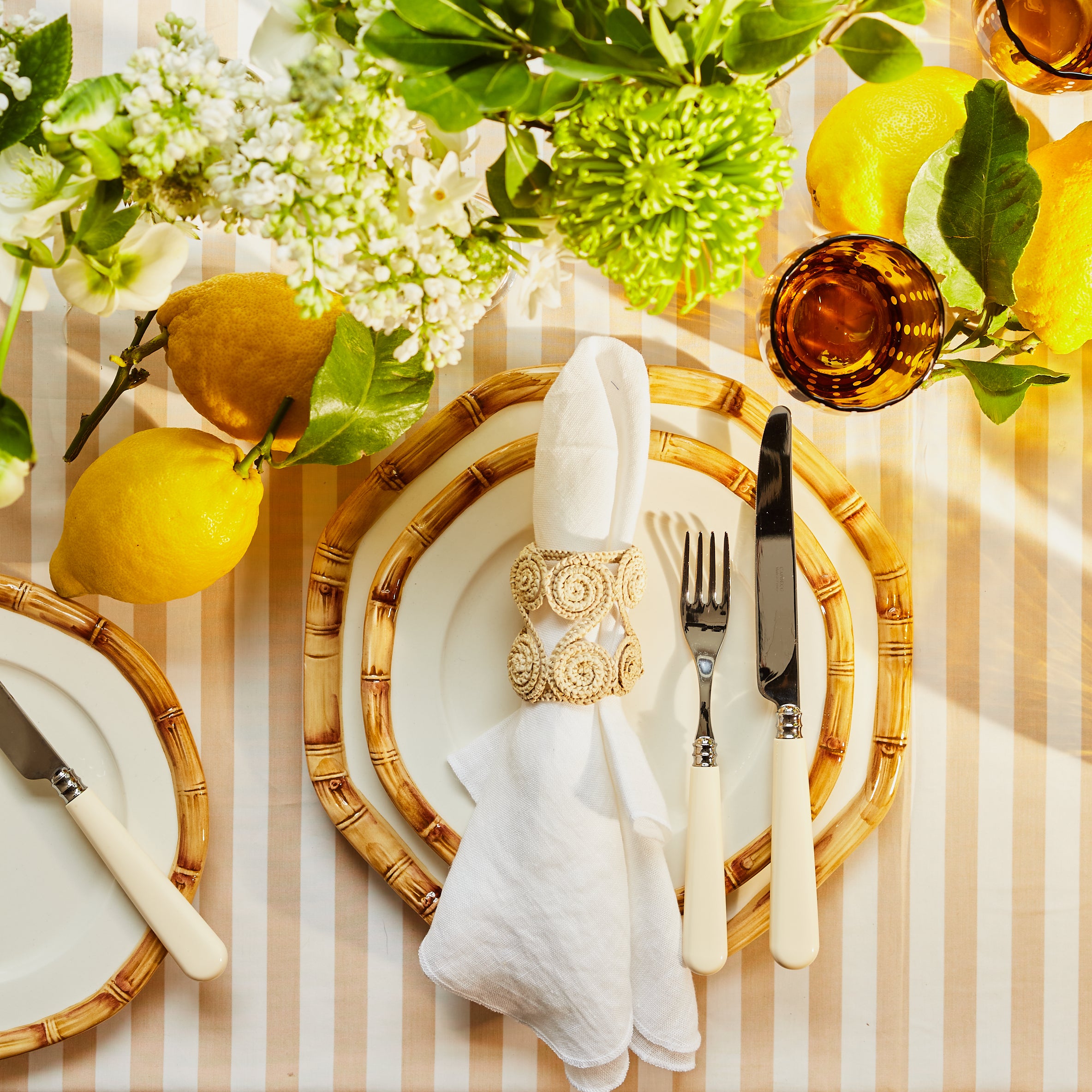 Ivory Cutlery (5 piece set)