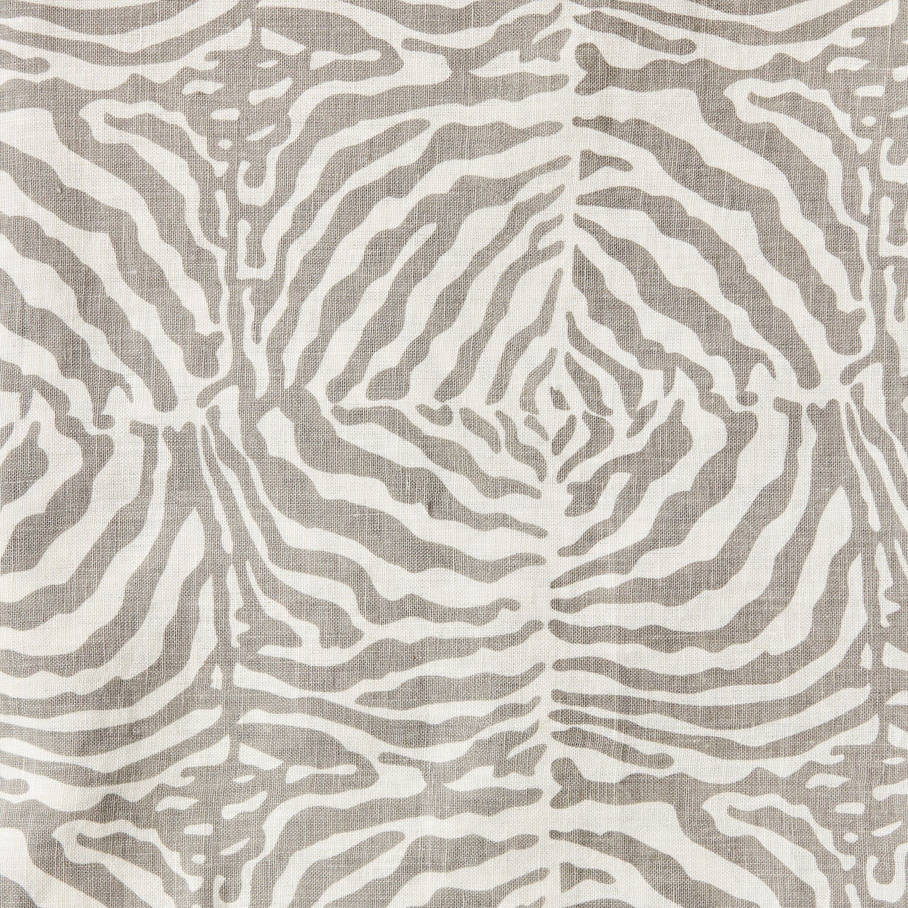 Grey Zebra Tablecloth - 150x300cm