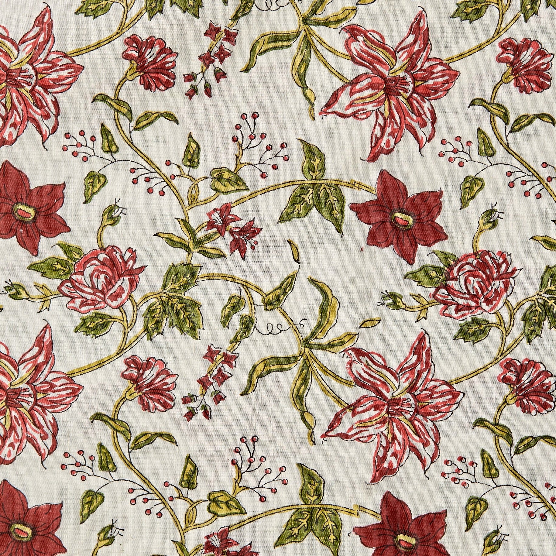 Rent: Allegra Red Tablecloth