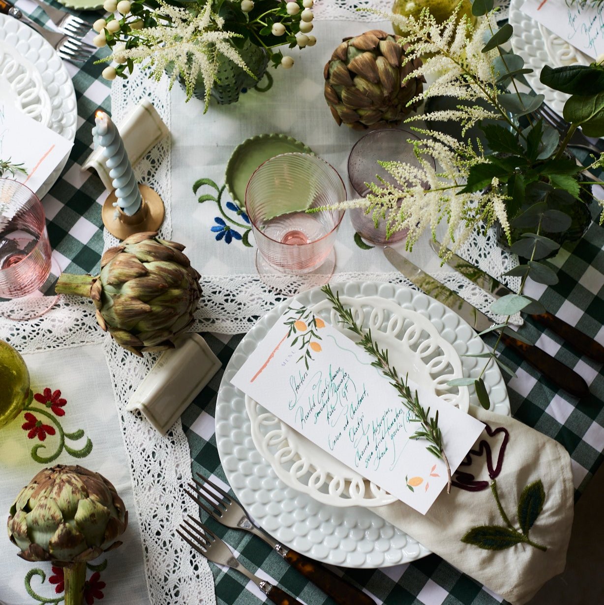 Rent: L'Objet Aegean White Dinner