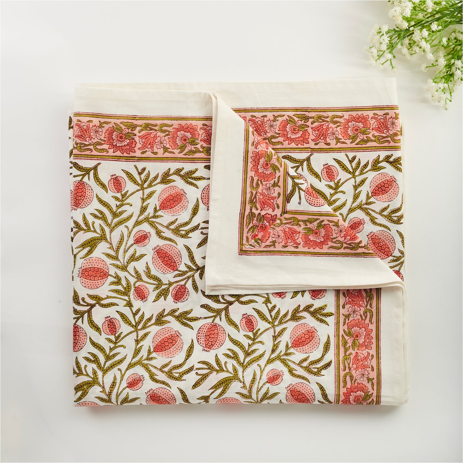 Pink Alana Pomegranate - Tablecloth