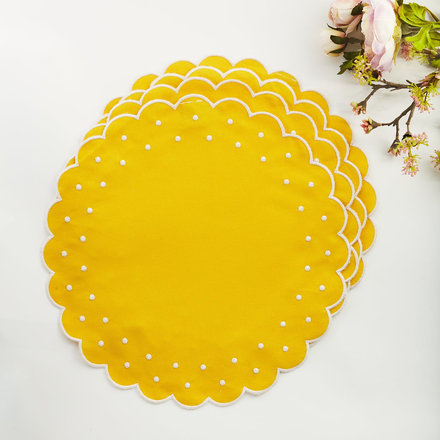 Daisy Yellow Placemat (set of 4)