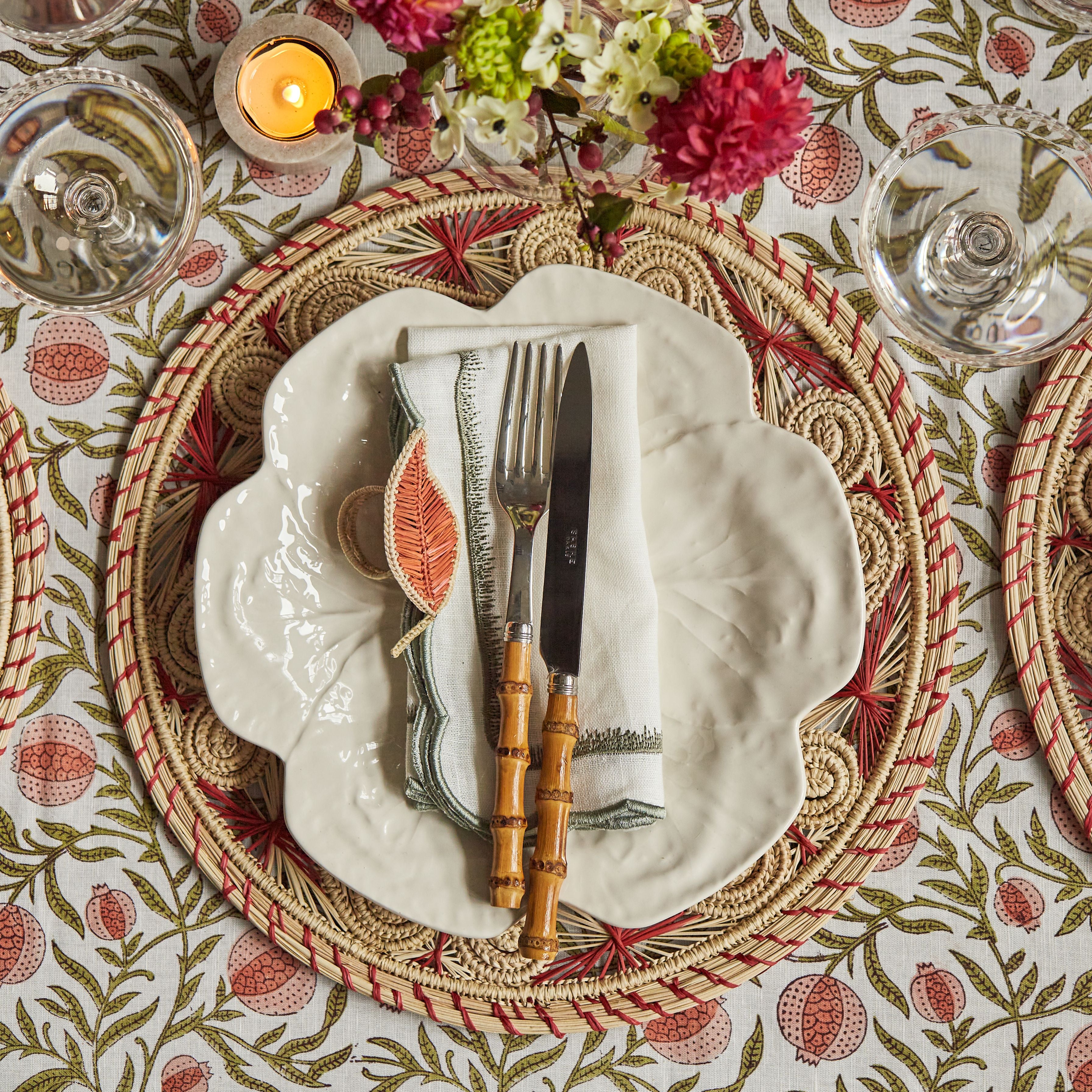 Pink Alana Pomegranate - Tablecloth