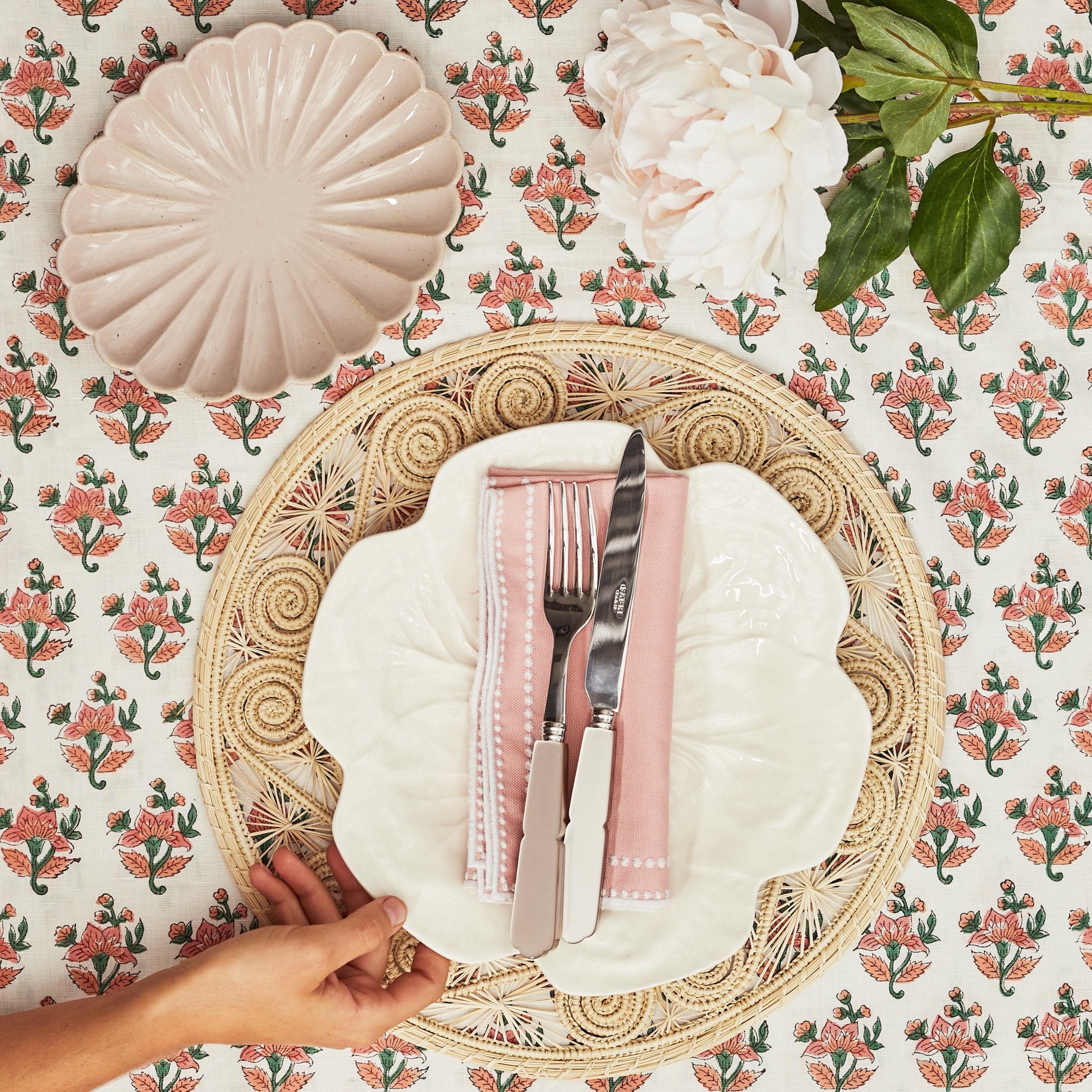 Rent: Abigail Pink Napkin