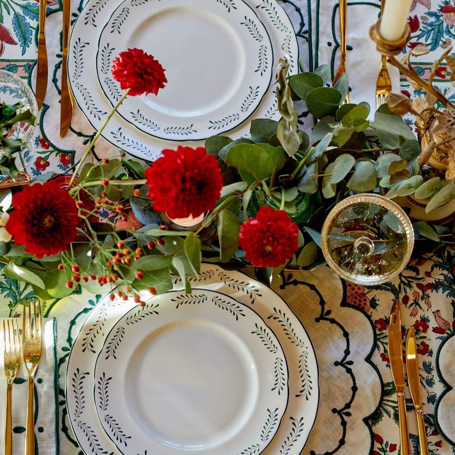 Rent: The Margaux Olive Dinner Plate