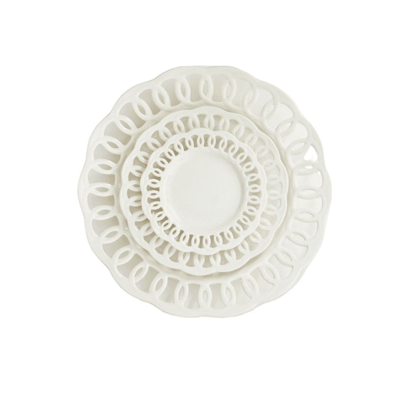 Rent: Lattice White Set From