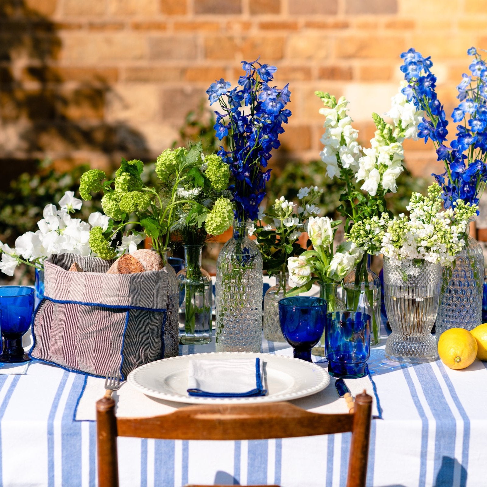 Rent: Blue Tortoiseshell Tumbler (10cm)