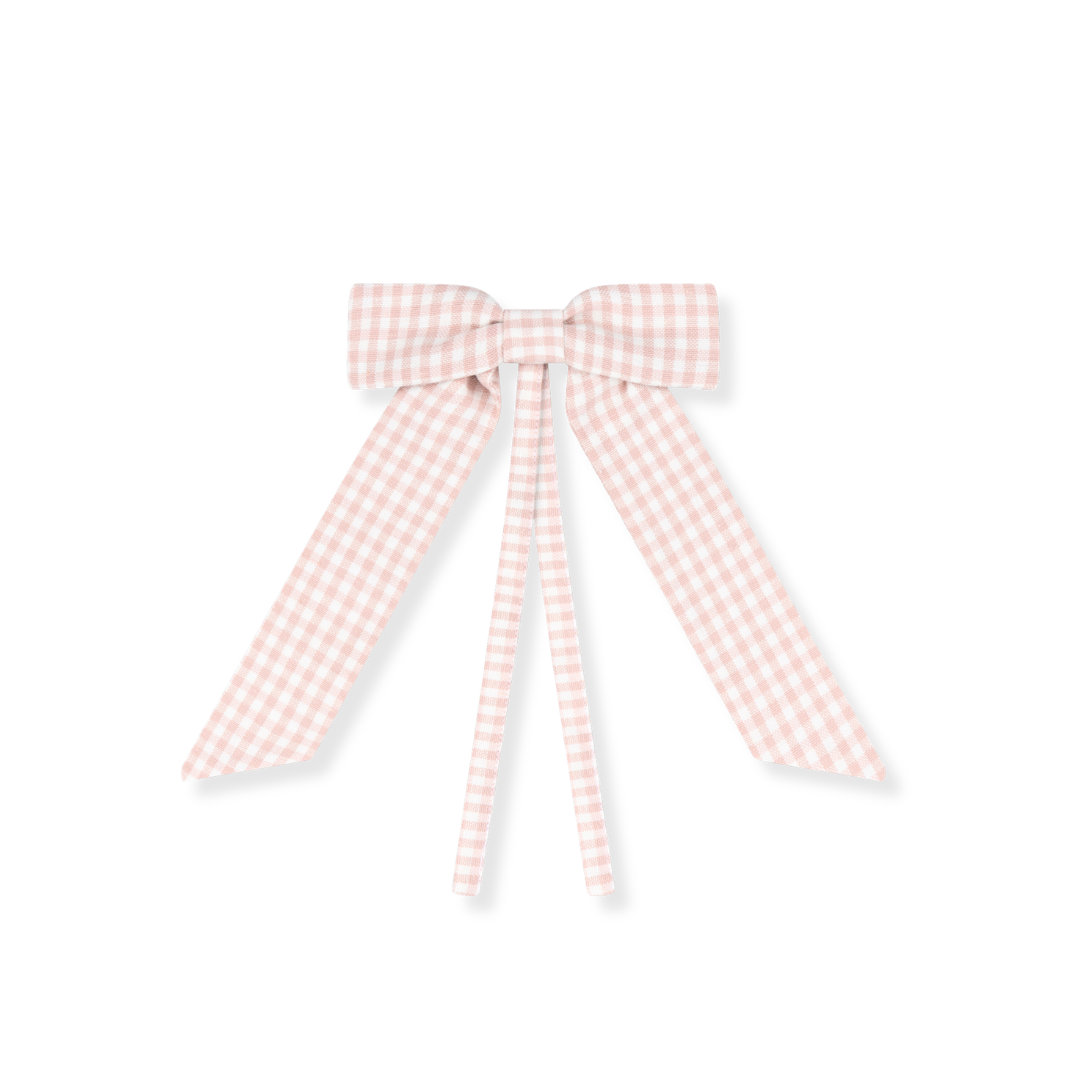 Rent: Pink Checkered Napkin Bows