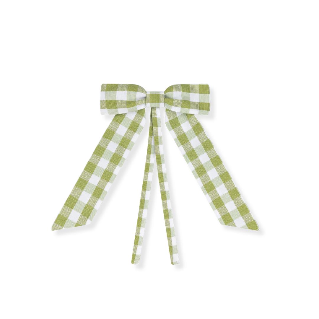 Rent: Green Gingham Napkin Bows