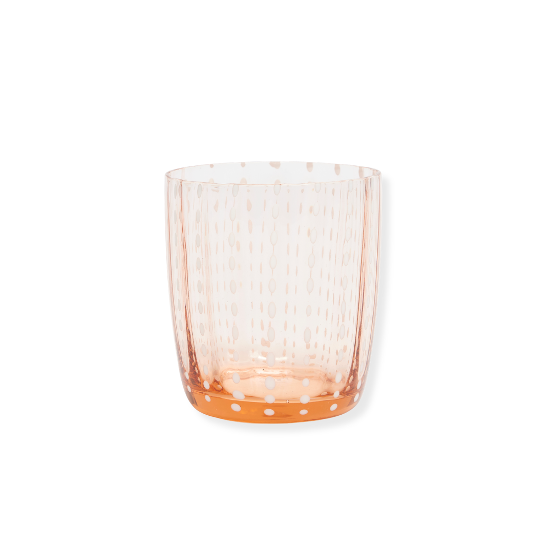 Rent: Pink Speckled Tumbler (9cm)