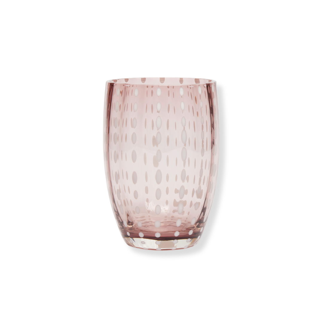 Rent: Purple Speckled Tumbler (11cm)