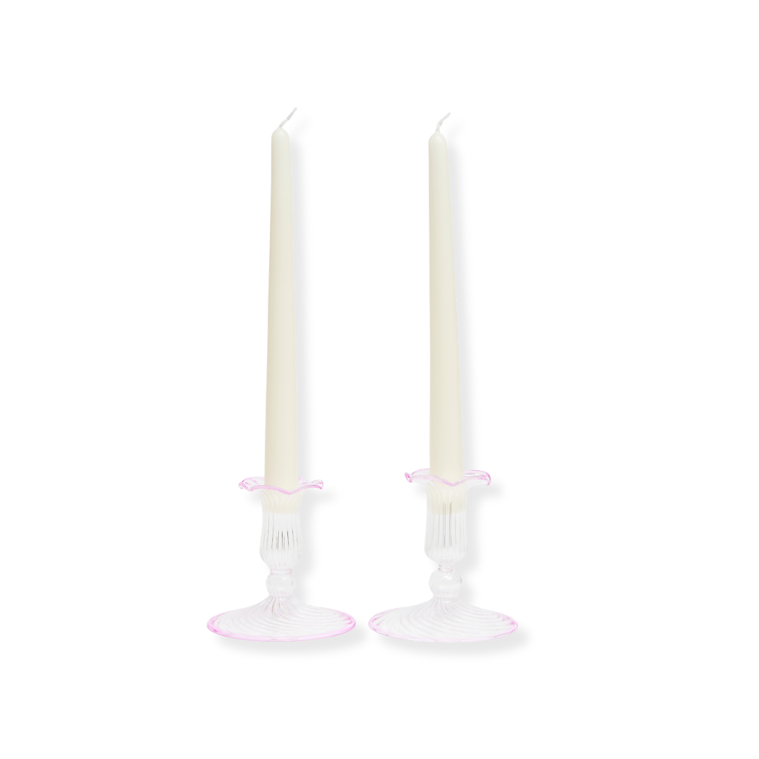 Rent: Pink Isla Candle Holder (10cm)