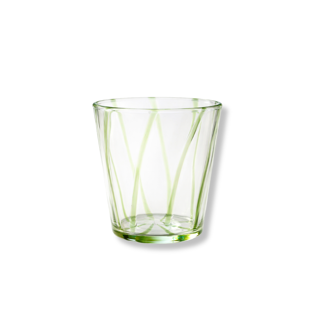 Rent: Green Stripe Tumbler (9.1cm)