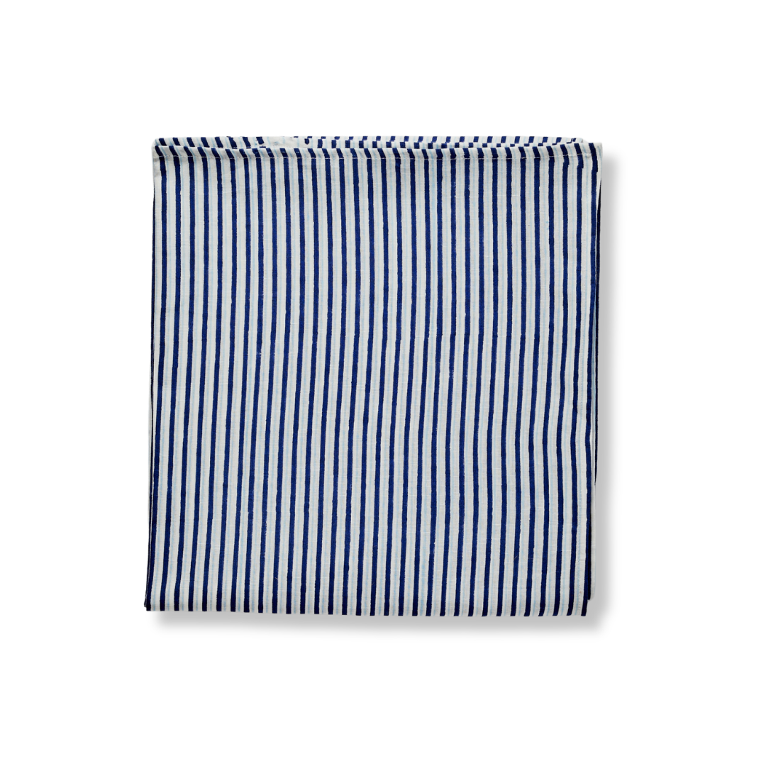 The Padstow Stripes Tablecloth - 150x300cm
