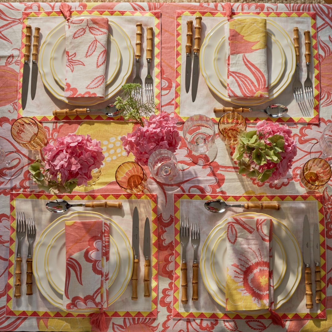 Archive Sale: Island Hue Tablecloth (Maison Margaux x Christopher Farr) (set of 3) (150 x 300 cm)